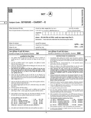 CG Pre MCA 2021 Question Paper