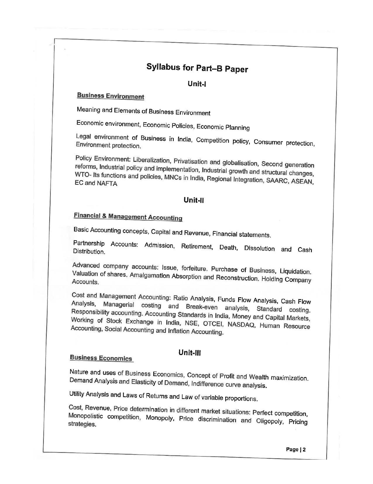 JMI Entrance Exam FACULTY OF SOCIAL SCIENCES Syllabus - Page 7