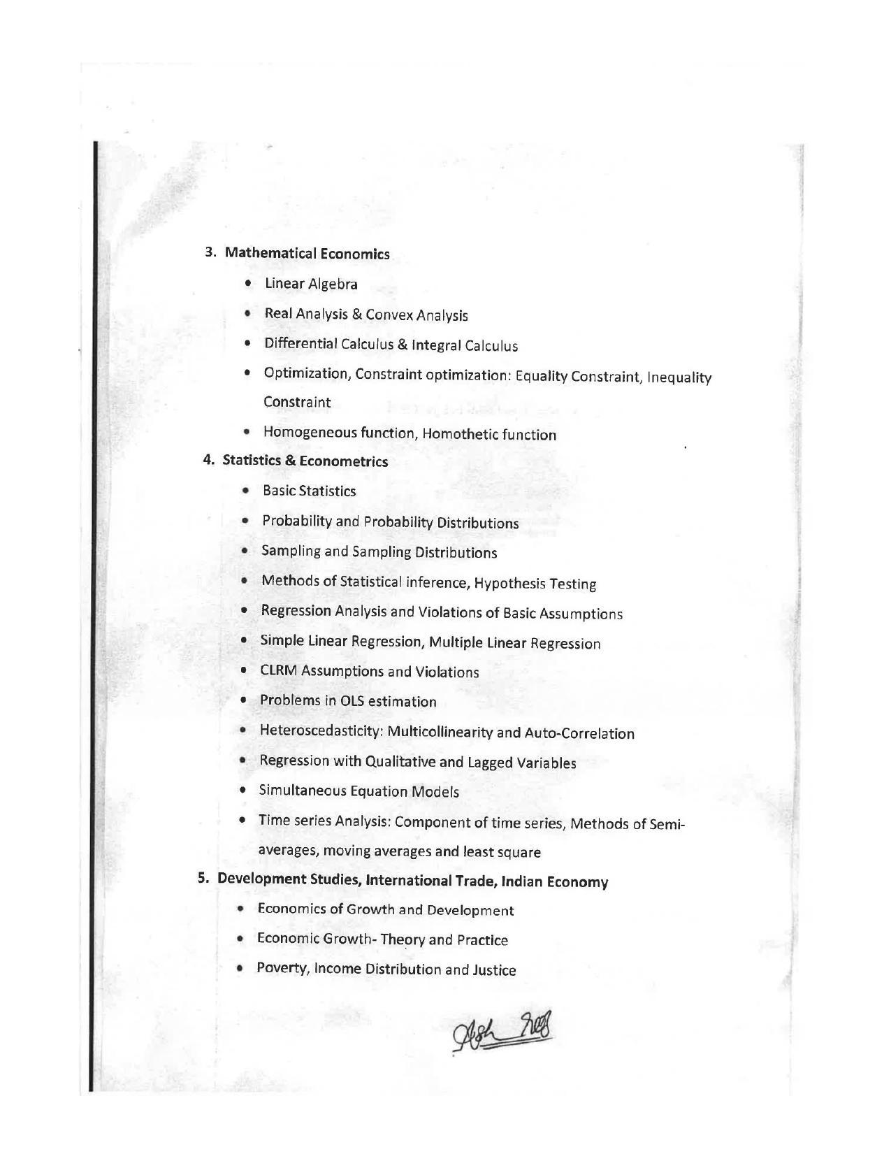 JMI Entrance Exam FACULTY OF SOCIAL SCIENCES Syllabus - Page 14