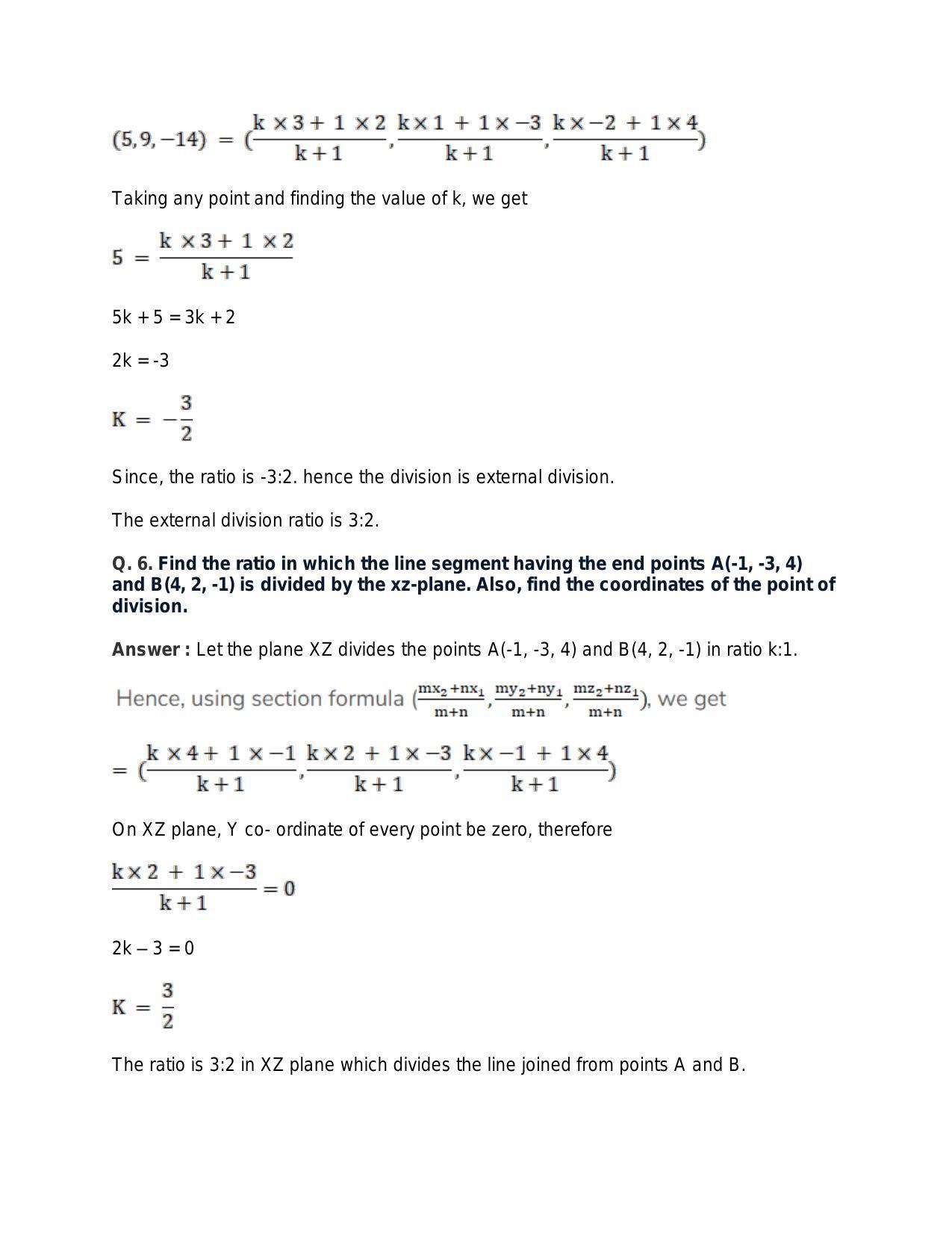 Chapter 26: GThree-Dimensional Geometry: RS Aggarwal Class 11 Solutions  - Page 35