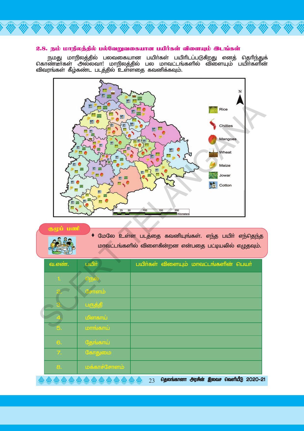 TS SCERT Class 5 Environmental Science (Tamil Medium) Text Book - Page 33