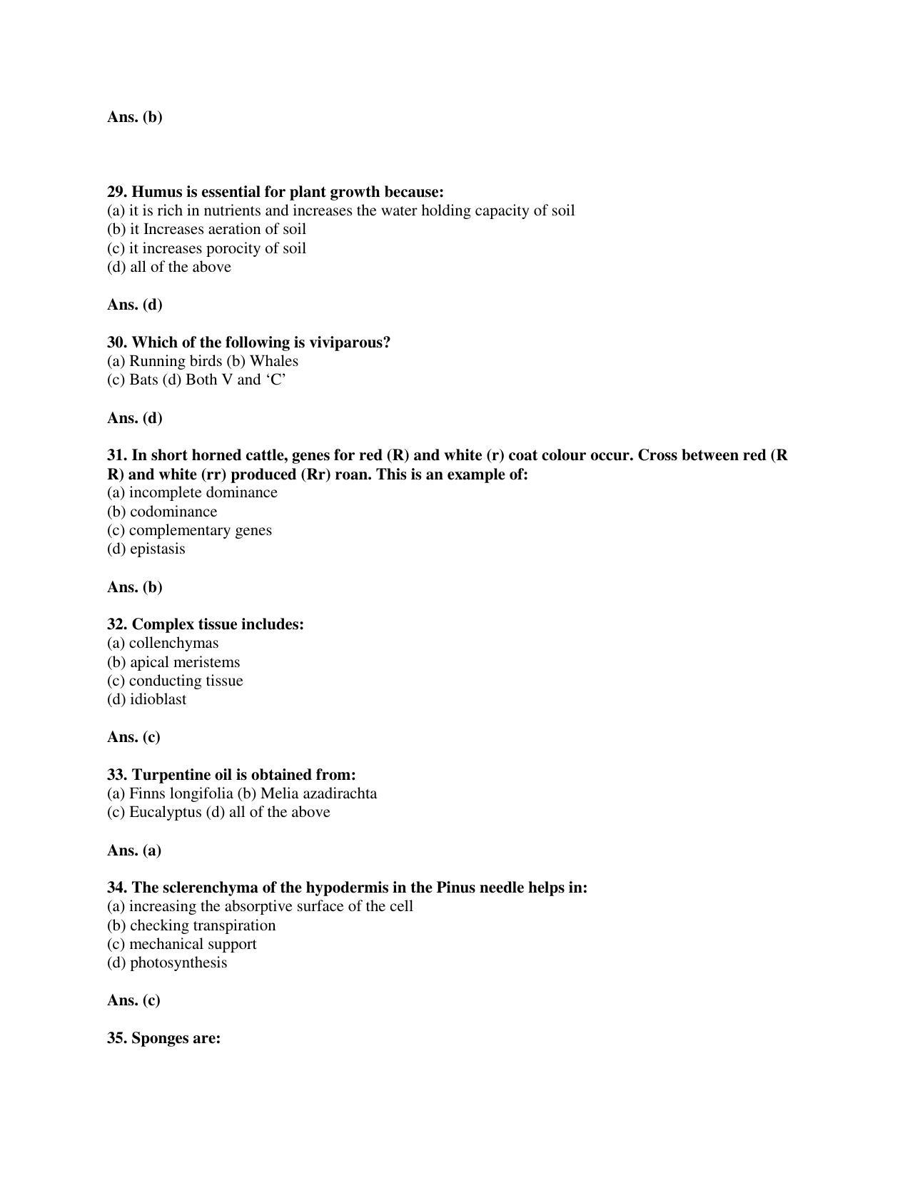 BCECE Previous Year Papers 2011 Biology - Page 5