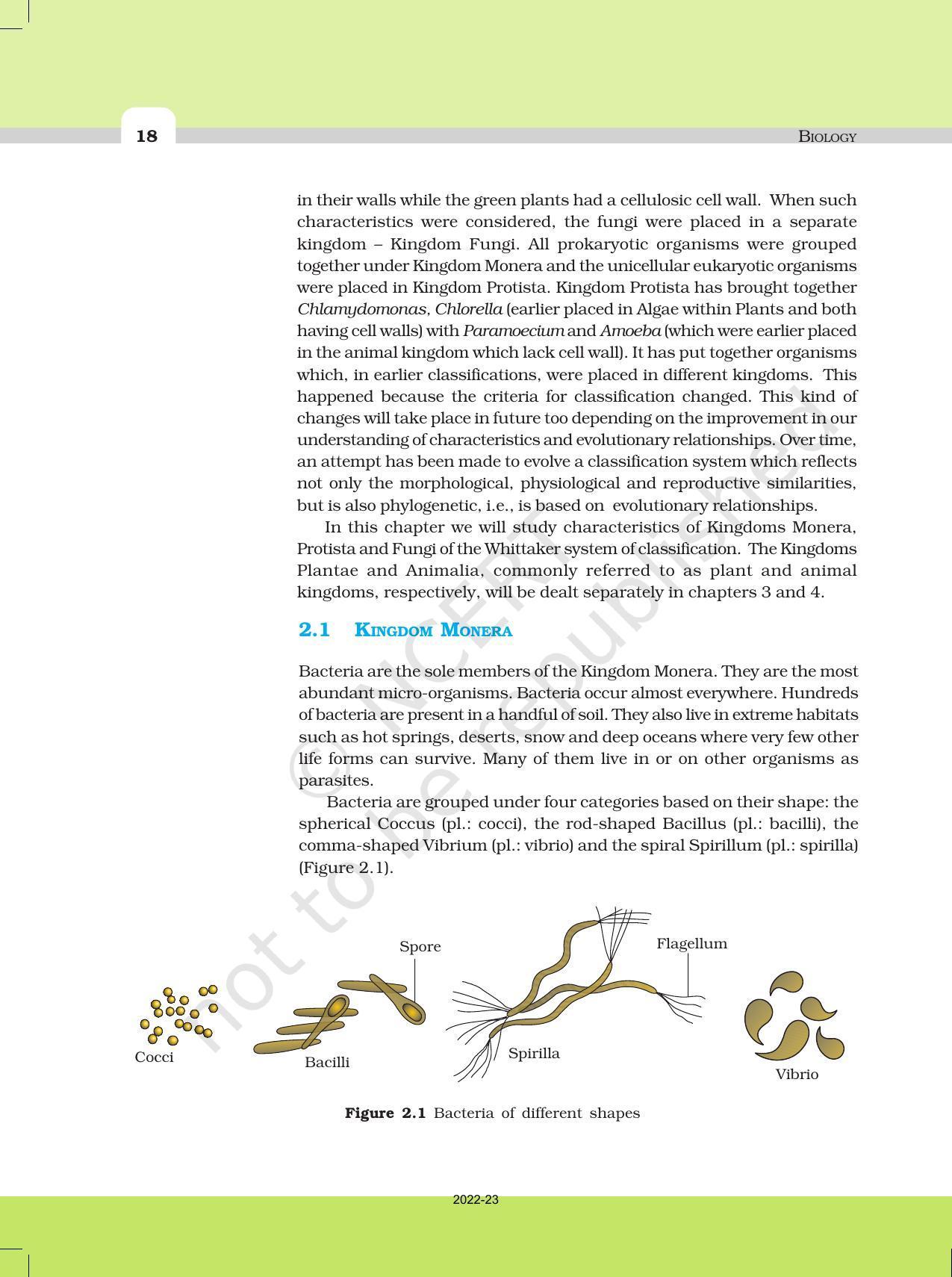 Ncert Book For Class 11 Biology Chapter 2 Biological