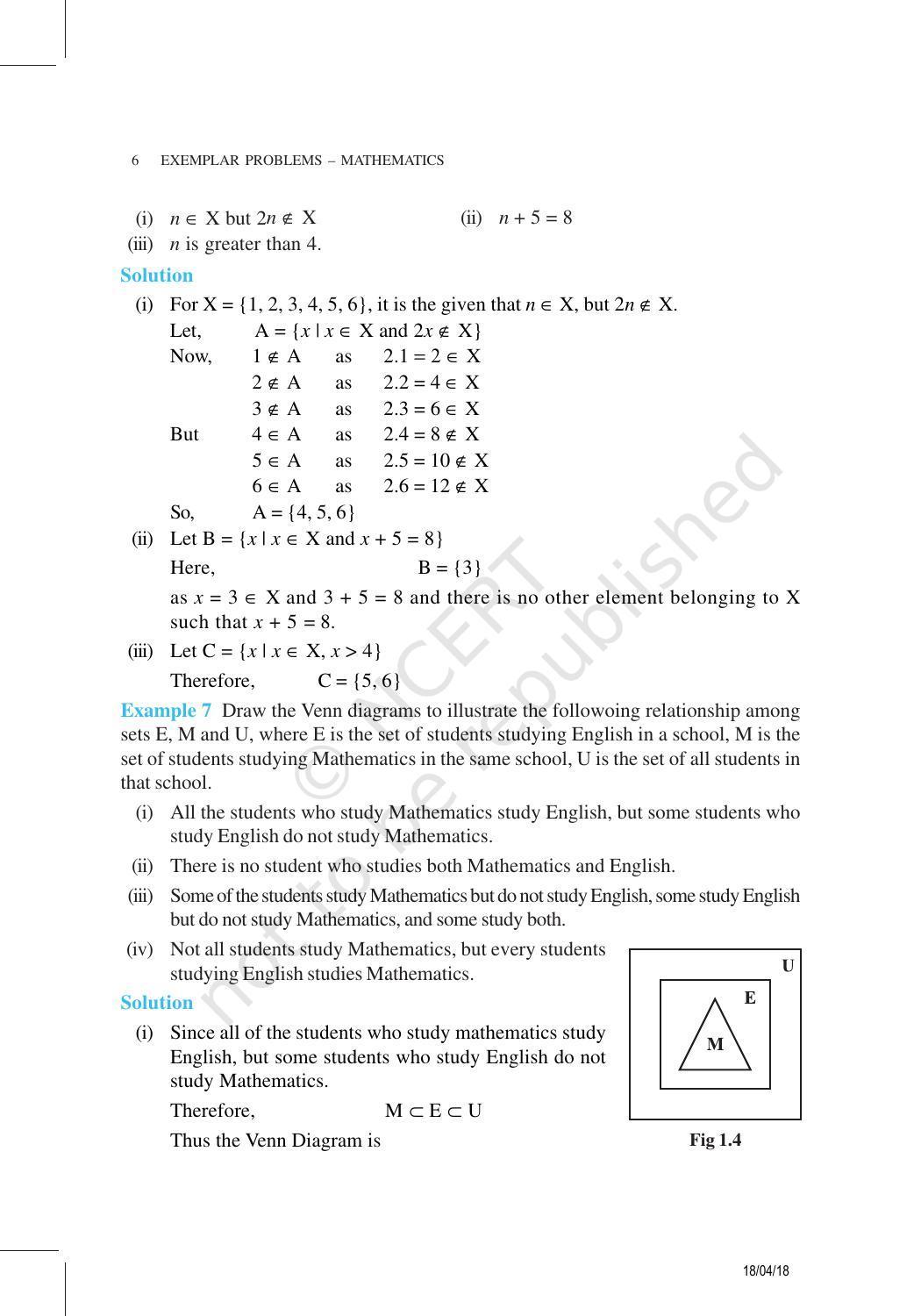 Ncert Exemplar Book For Class 11 Maths Chapter 1 Sets Indcareer Docs 0072