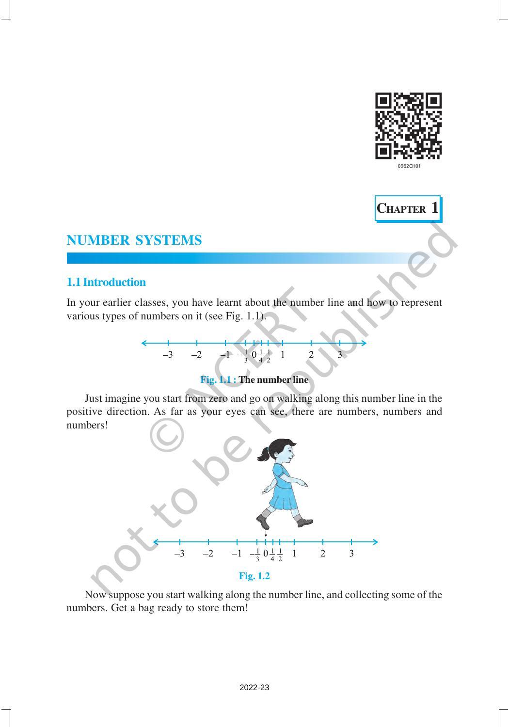 Ncert Book For Class 9 Maths Chapter 1 Number System 9882