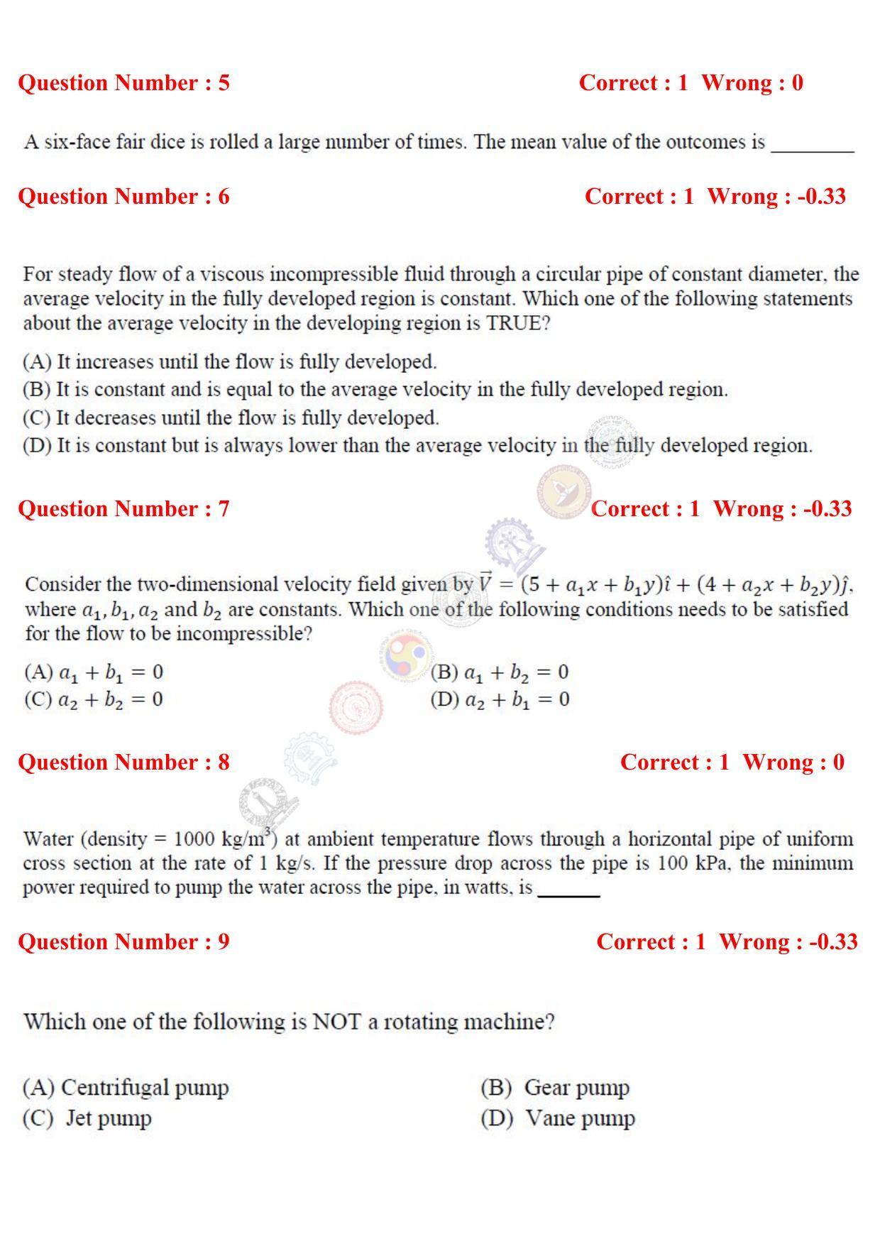 GATE 2017 Mechanical Engineering (ME) Question Paper with Answer Key - Page 4