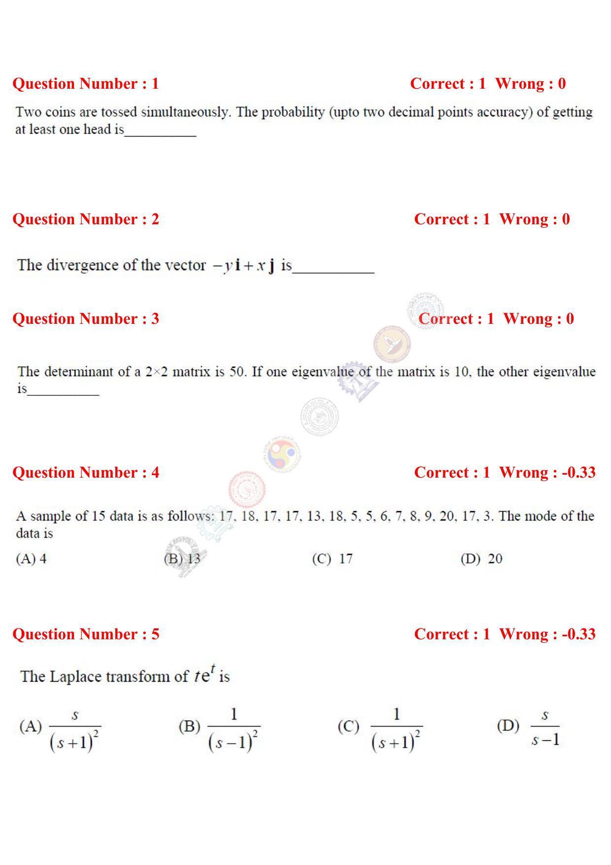 GATE 2017 Mechanical Engineering (ME) Question Paper with Answer Key - Page 25