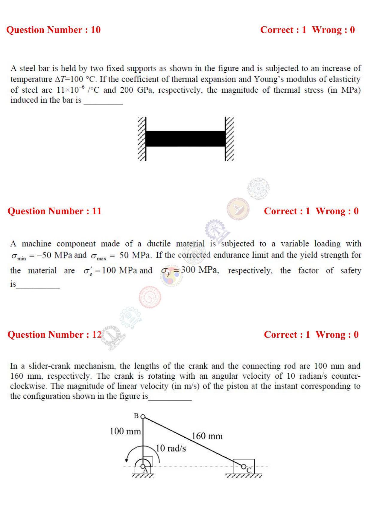 GATE 2017 Mechanical Engineering (ME) Question Paper with Answer Key - Page 27