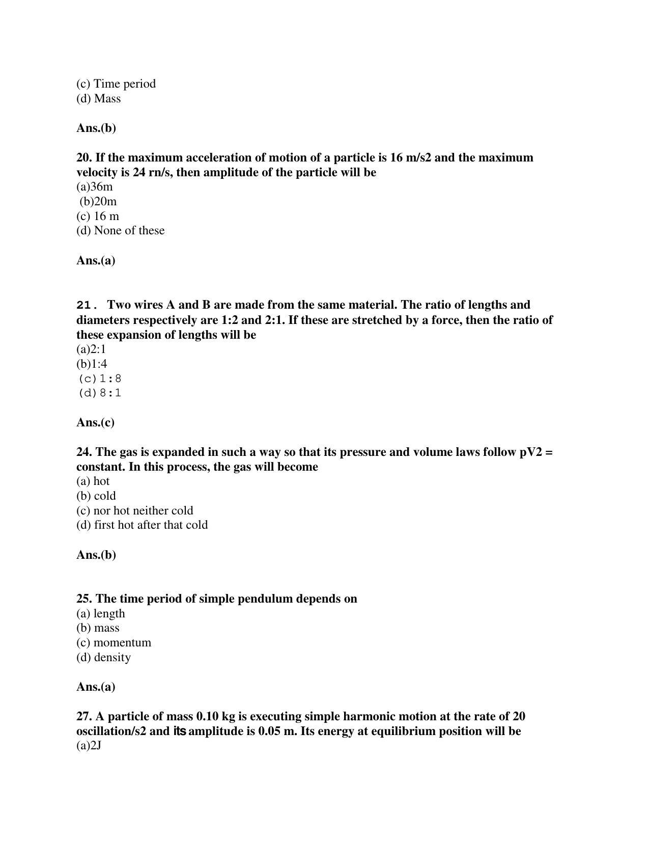 BCECE Previous Year Papers 2012 Physics - Page 3