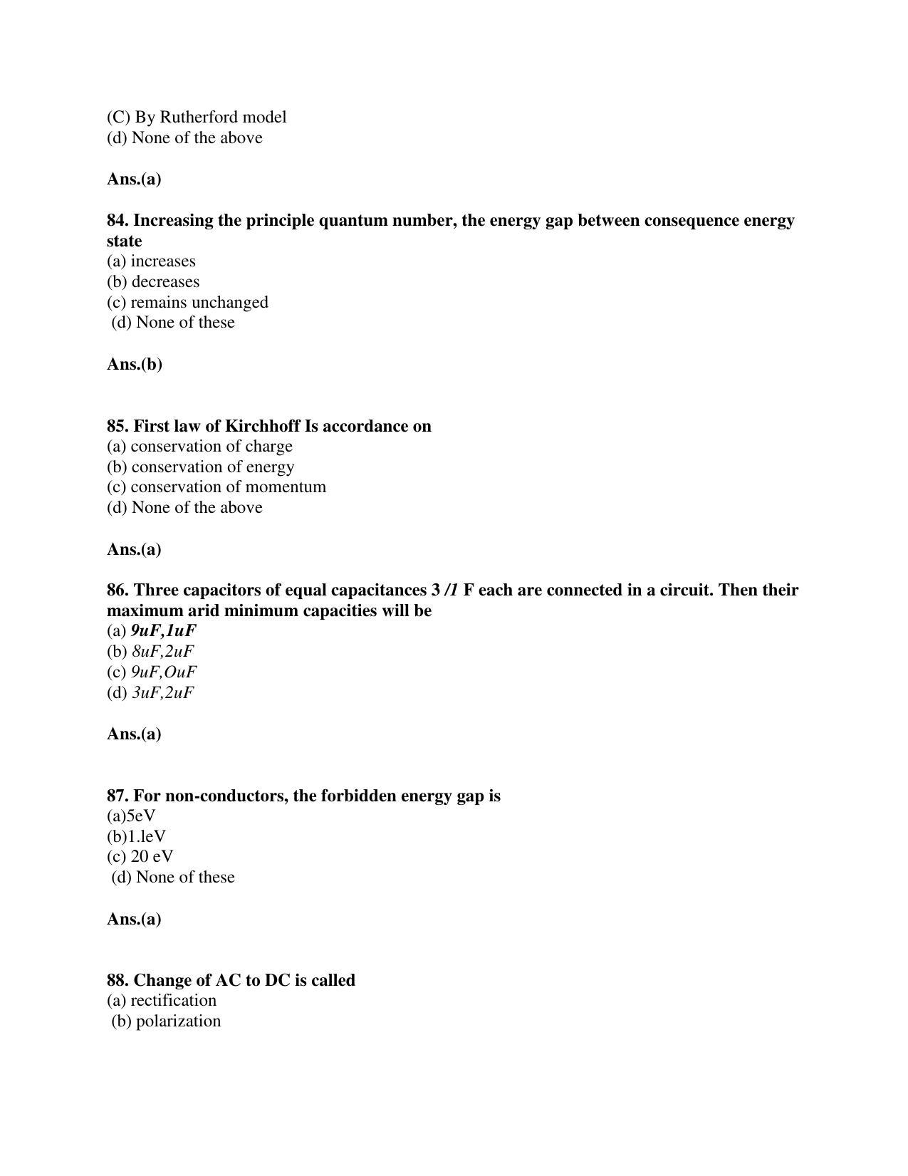 BCECE Previous Year Papers 2012 Physics - Page 10