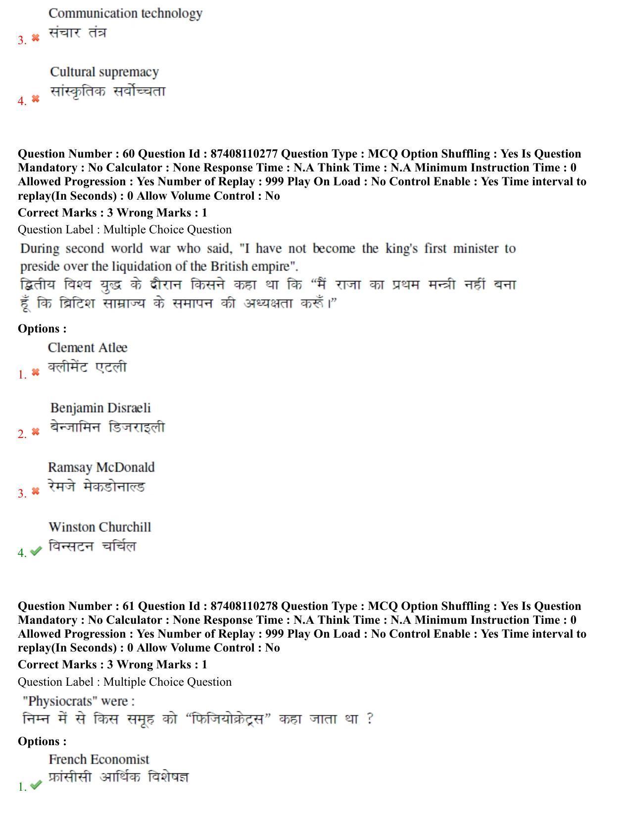 BHU RET M.Phil in Subaltern Studies 2021 Question Pape - Page 34