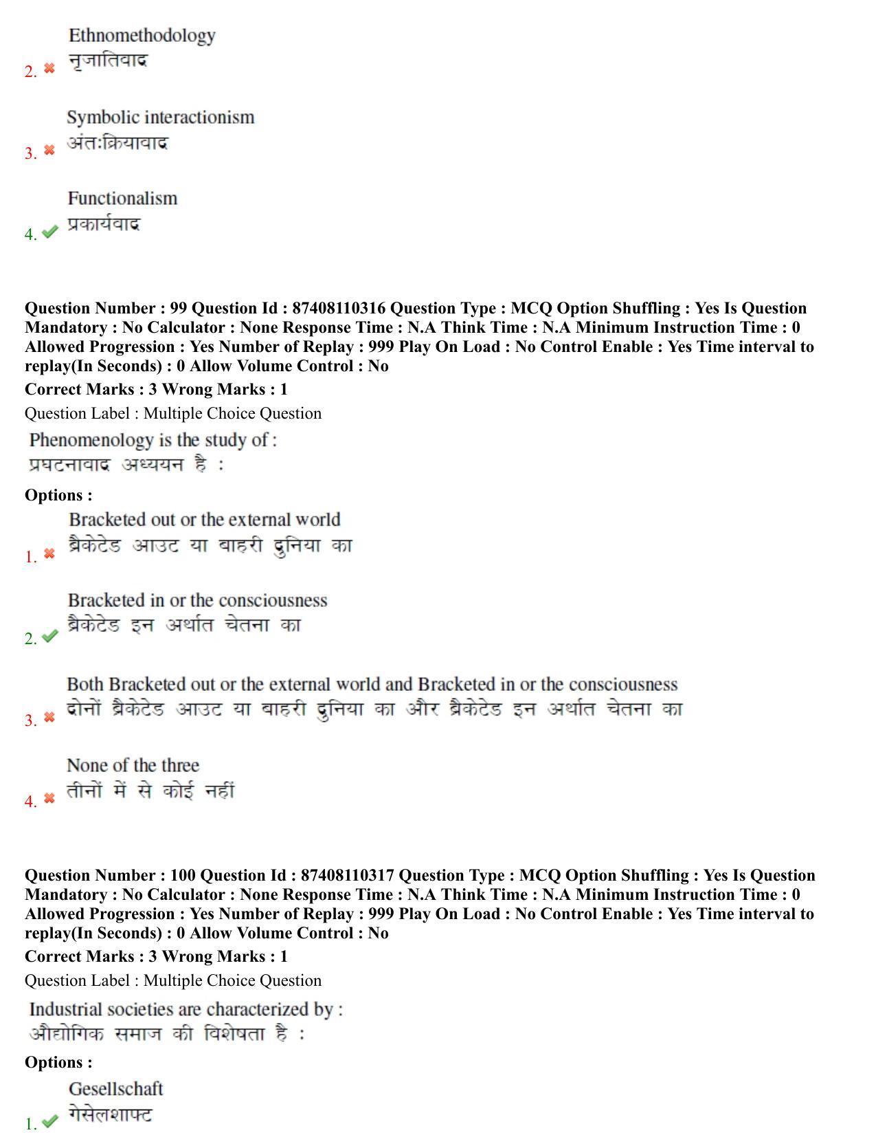 BHU RET M.Phil in Subaltern Studies 2021 Question Pape - Page 55