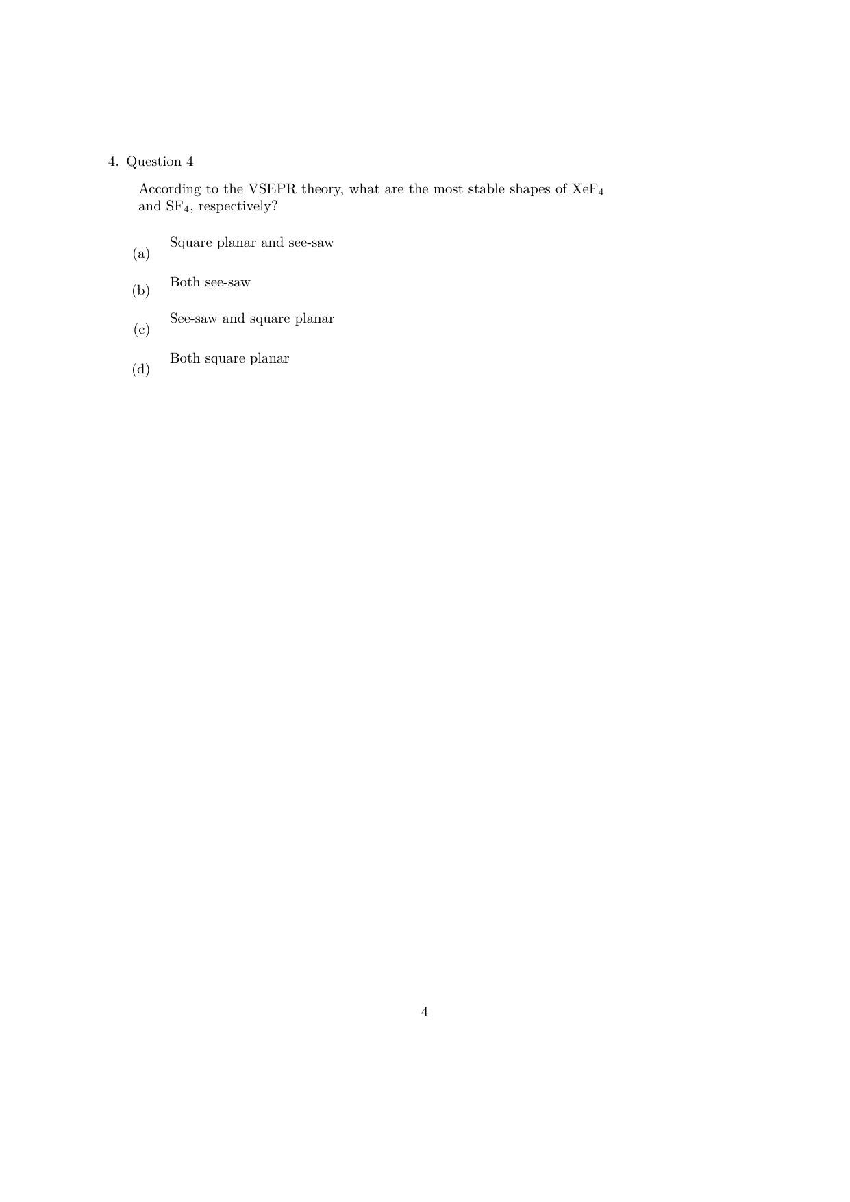 IISER Aptitude Test 2024 Answer Key - Page 22