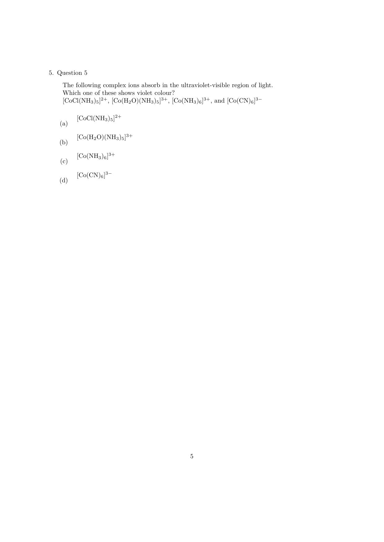 IISER Aptitude Test 2024 Answer Key - Page 23