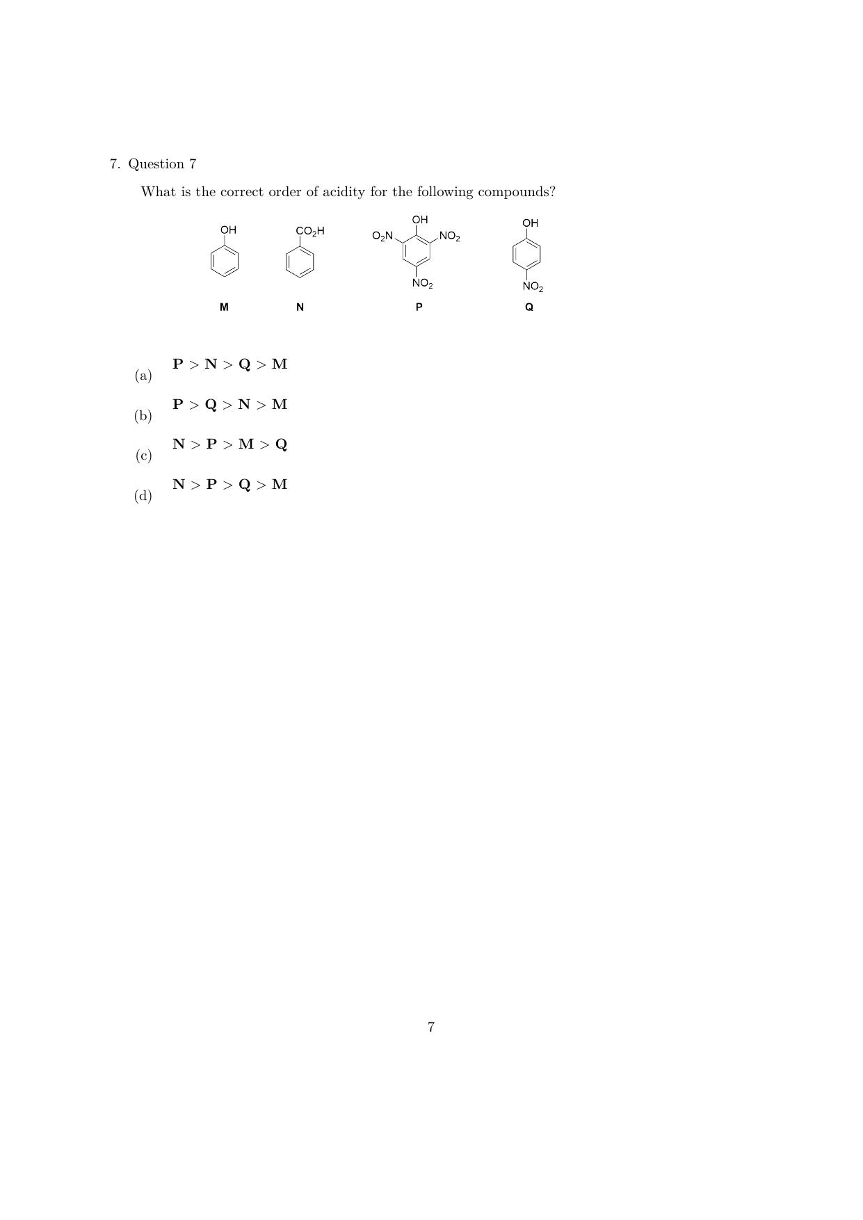 IISER Aptitude Test 2024 Answer Key - Page 25