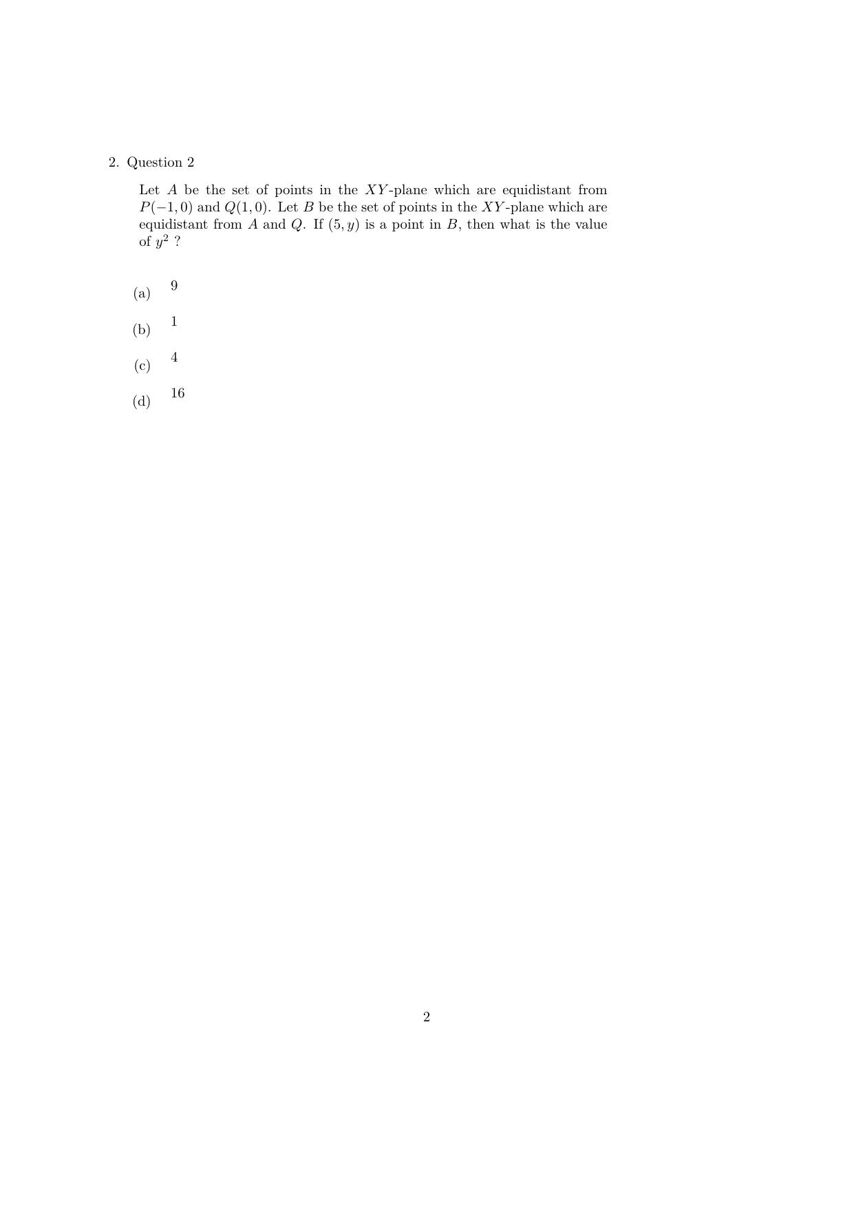 IISER Aptitude Test 2024 Answer Key - Page 36