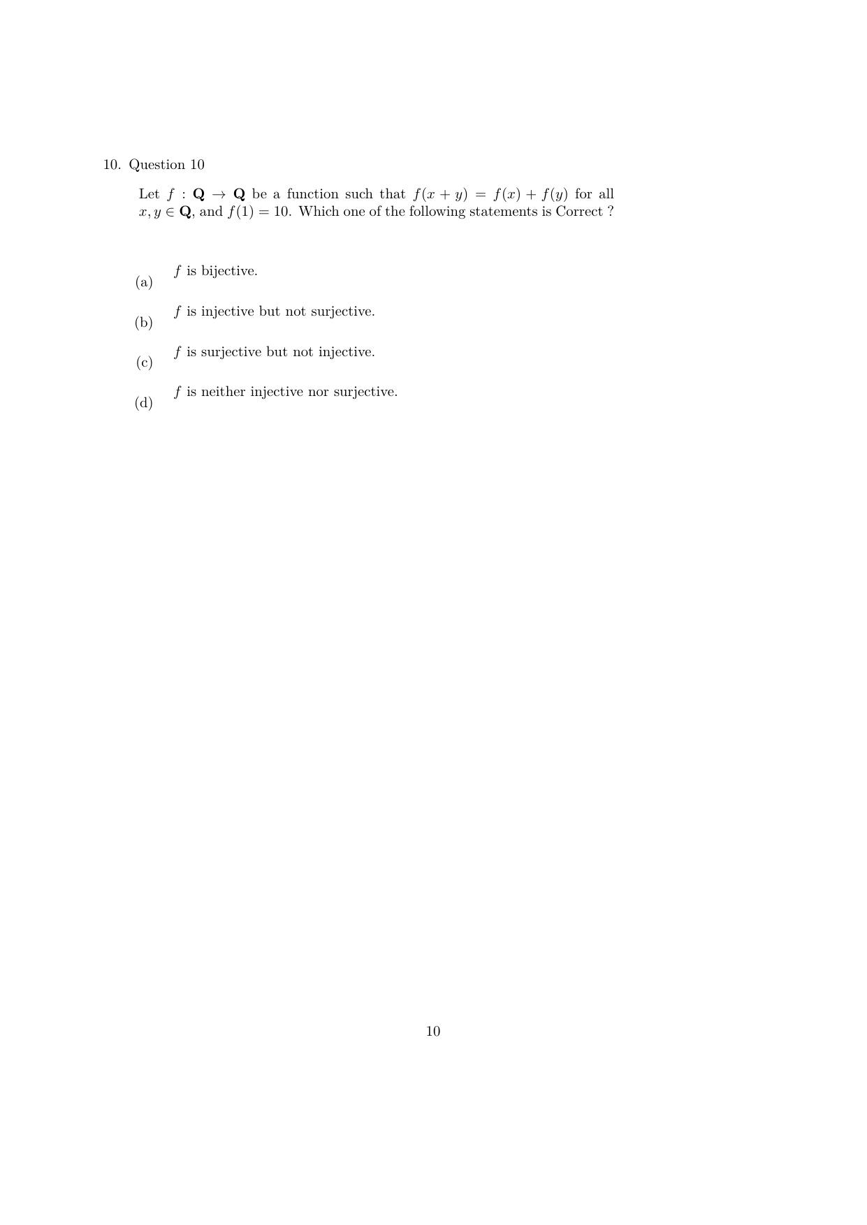 IISER Aptitude Test 2024 Answer Key - Page 44