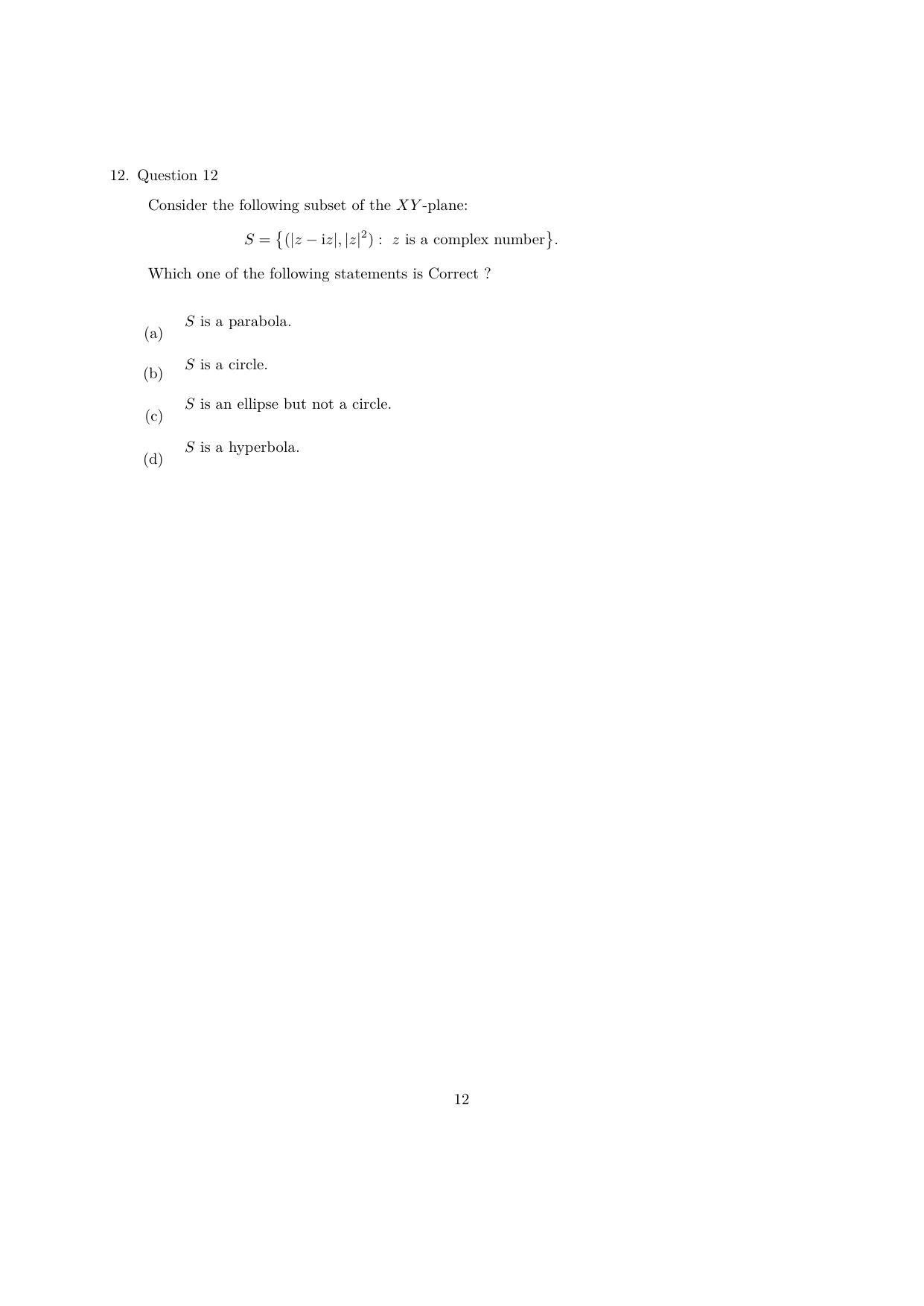 IISER Aptitude Test 2024 Answer Key - Page 46