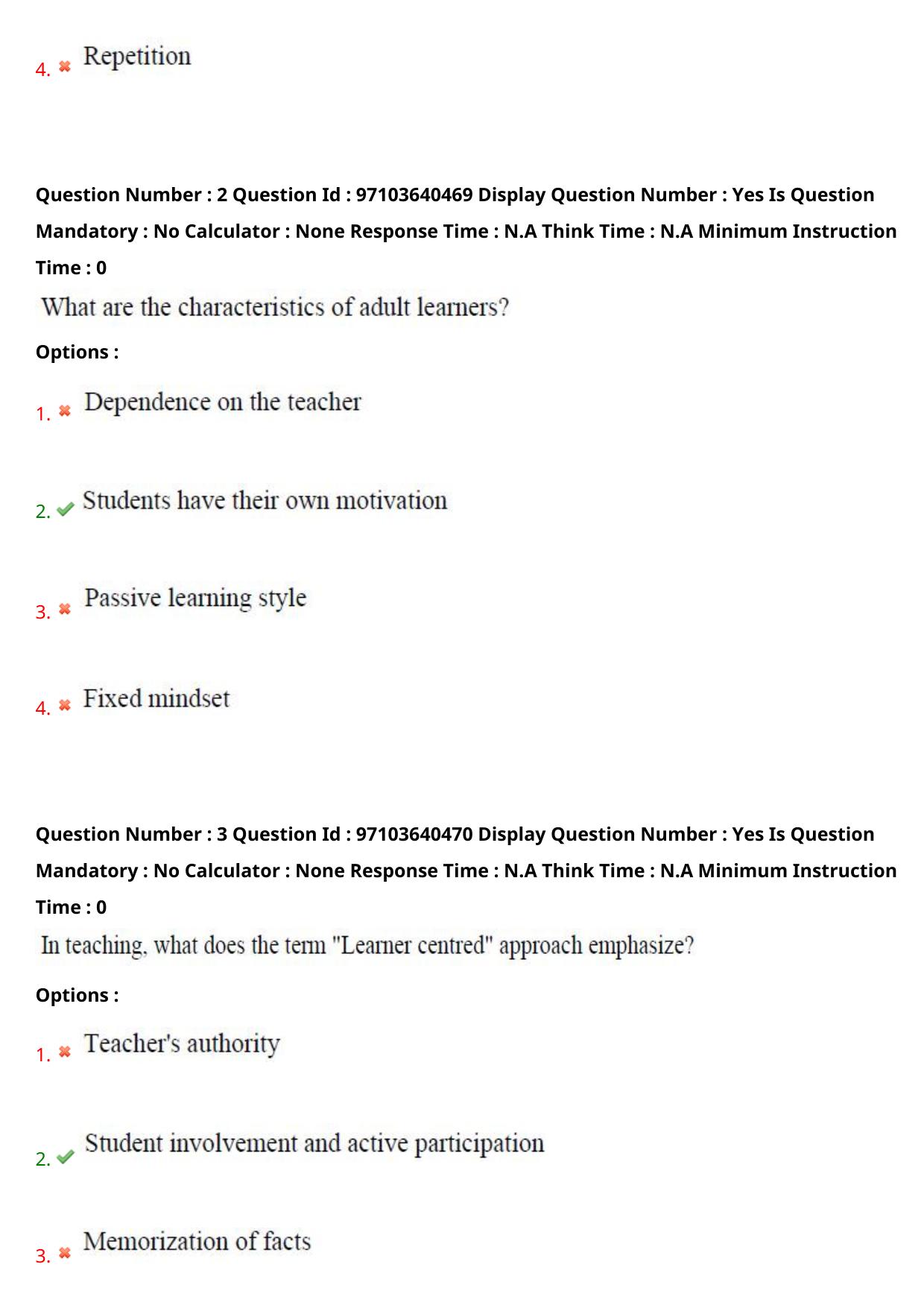 AP RCET 2024 Women's Studies Question Paper (05-05-2024 (Sunday) Session-I) - Page 3