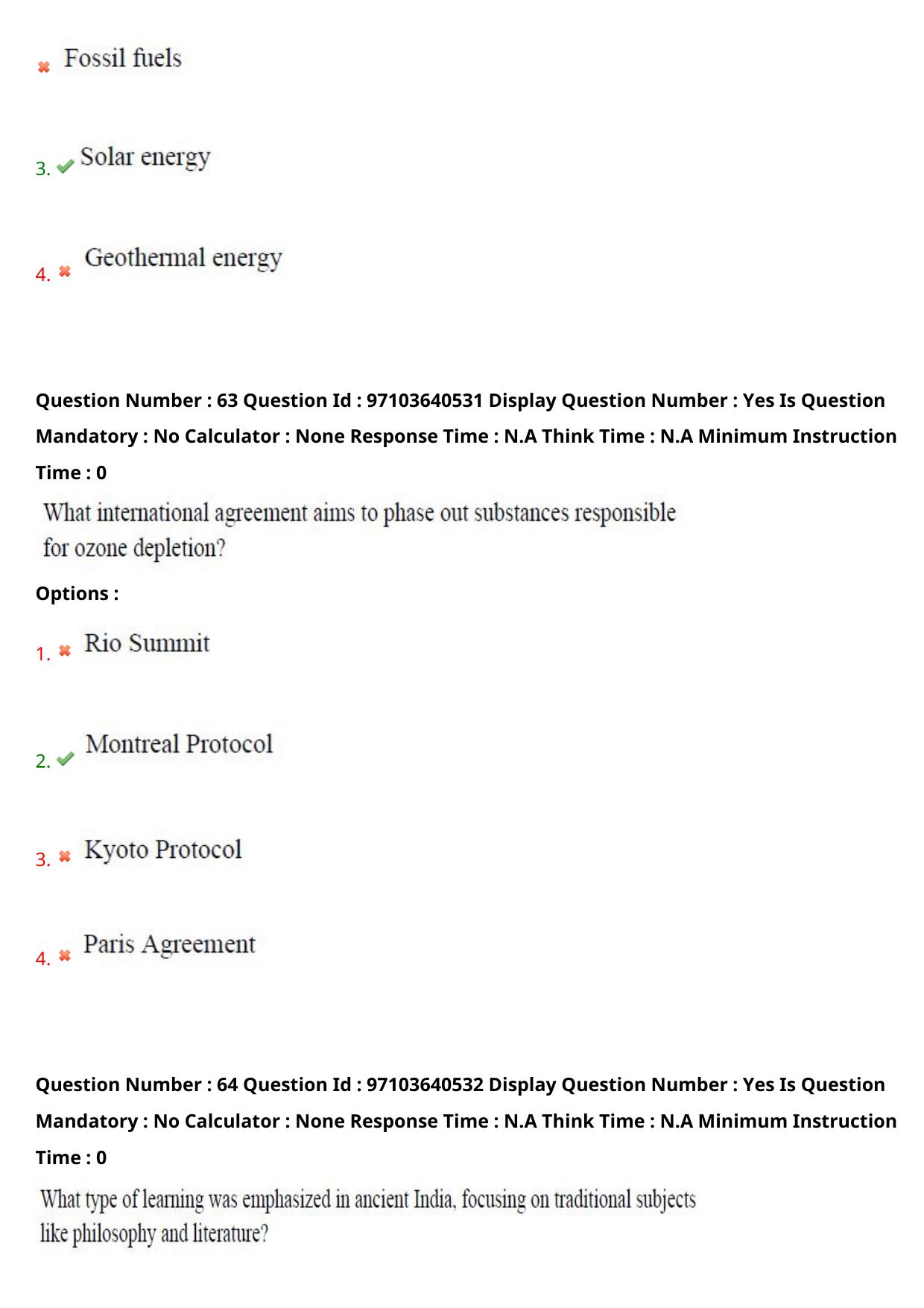 AP RCET 2024 Women's Studies Question Paper (05-05-2024 (Sunday) Session-I) - Page 39