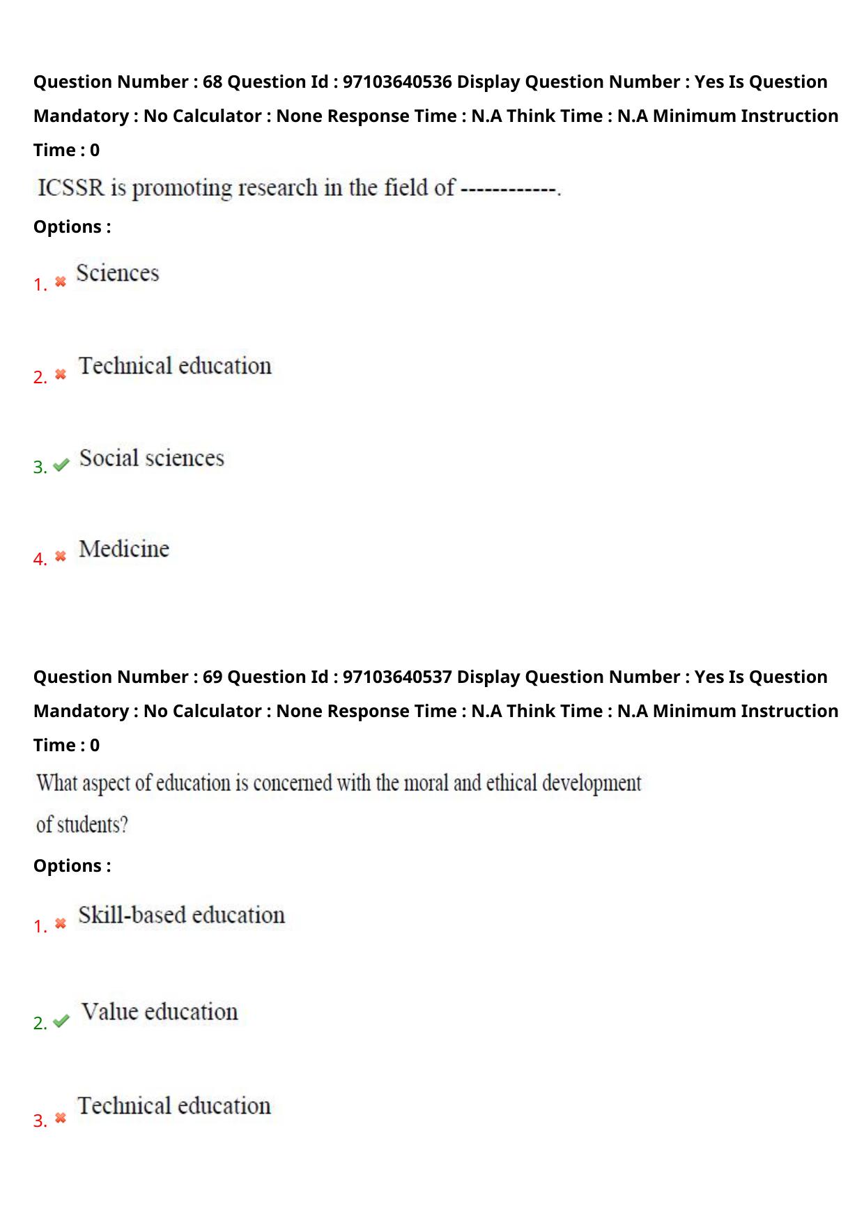 AP RCET 2024 Women's Studies Question Paper (05-05-2024 (Sunday) Session-I) - Page 42