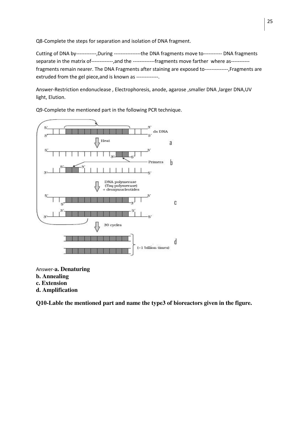 Free Printable CBSE Class 12 Biology All Chapters Worksheets - Page 25