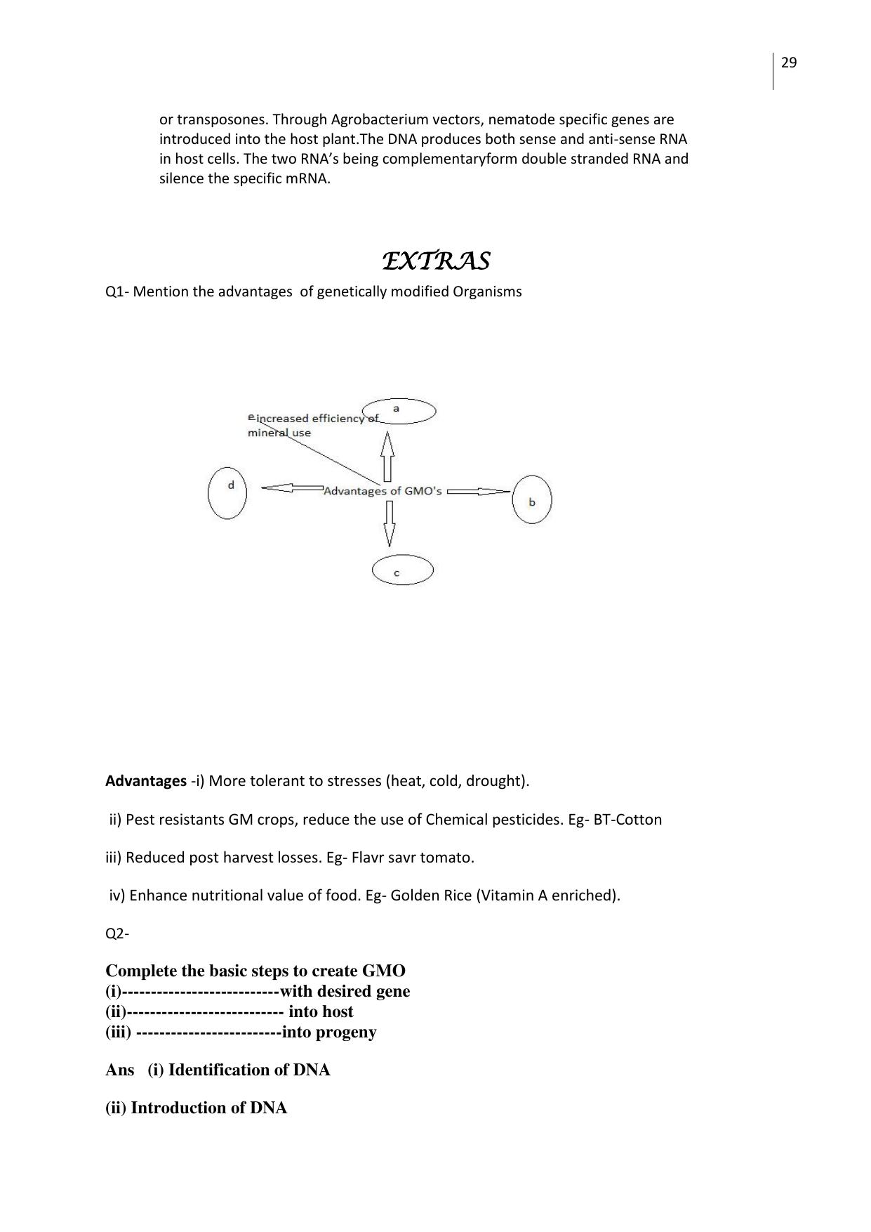 Free Printable CBSE Class 12 Biology All Chapters Worksheets - Page 29