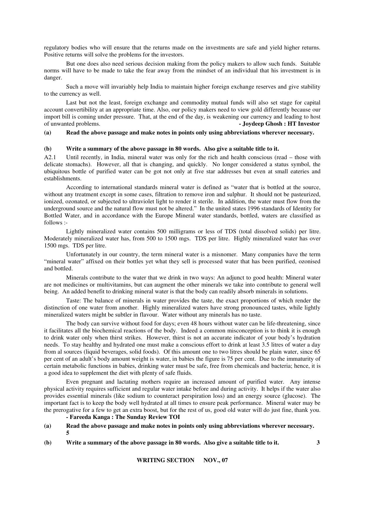 CBSE Worksheets for Class 11 English Assignment 4 - Page 4