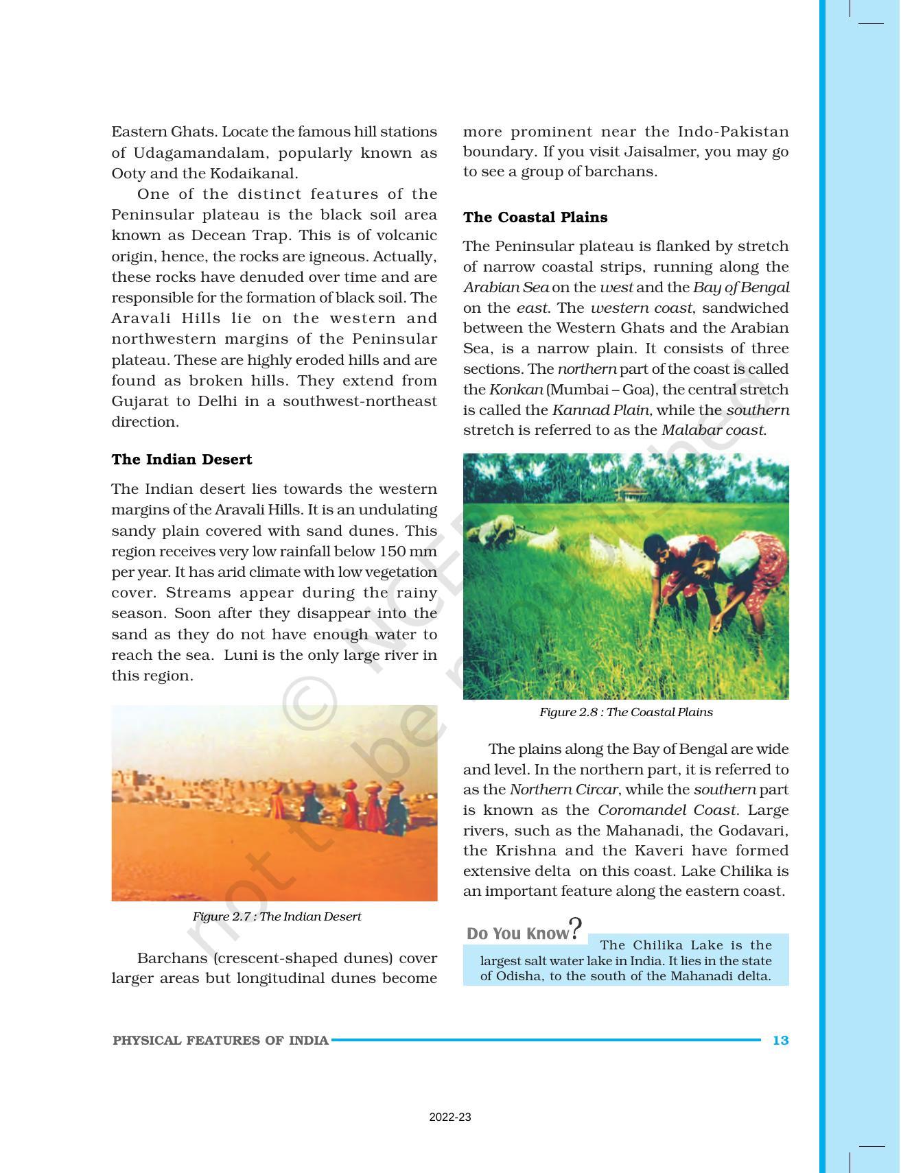 NCERT Book For Class 9 Geography Chapter 2 Physical Features