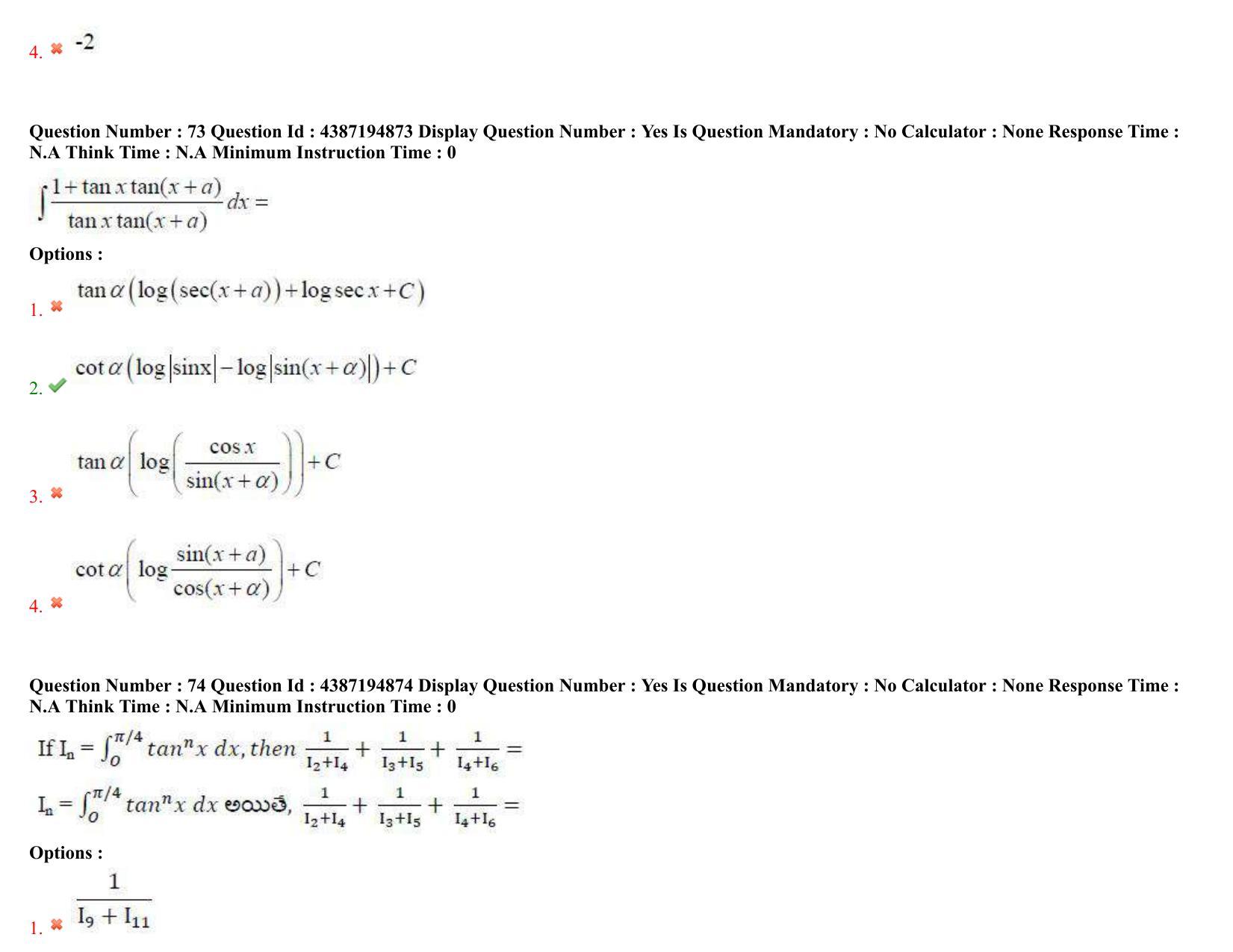 AP EAPCET 2022 - July 4, 2022 Shift 2 - Master Engineering Question Paper With Preliminary Keys - Page 46