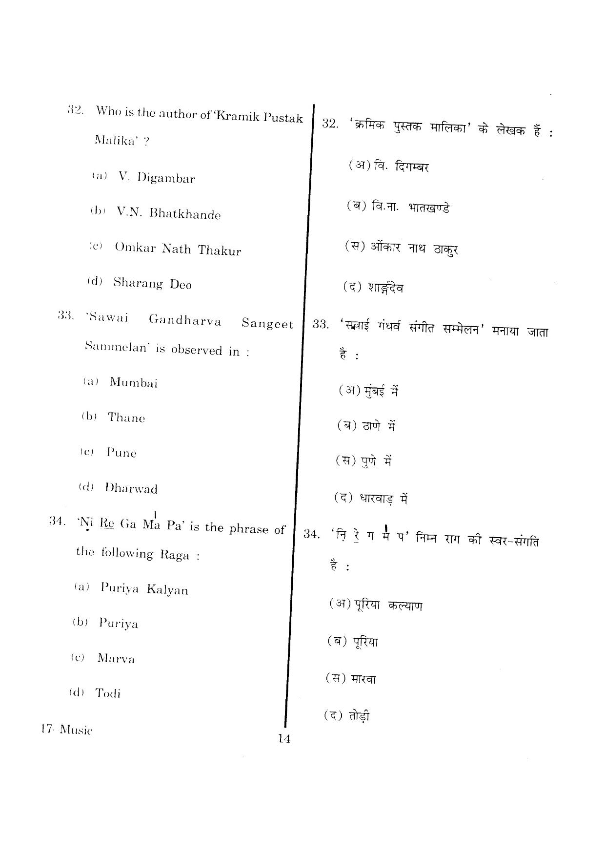 URATPG  Question Paper - Page 14