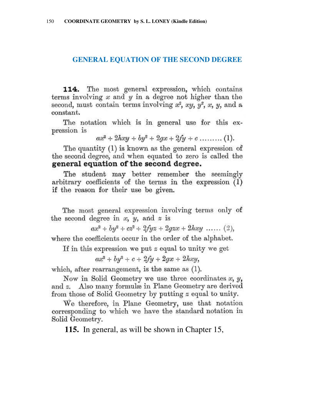 Chapter 6: On Equations Representing Two or More Straight Lines - SL Loney Solutions: The Elements of Coordinate Geometry - Page 11