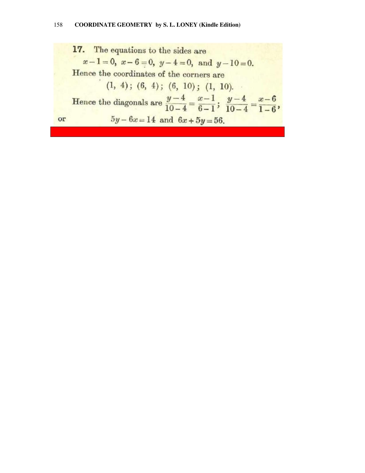 Chapter 6: On Equations Representing Two or More Straight Lines - SL Loney Solutions: The Elements of Coordinate Geometry - Page 19