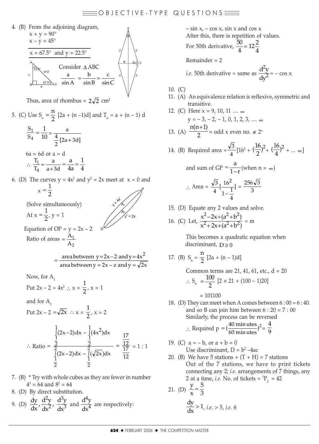 XAT 2005 (Paper I – Set II) Question Papers  - Page 5