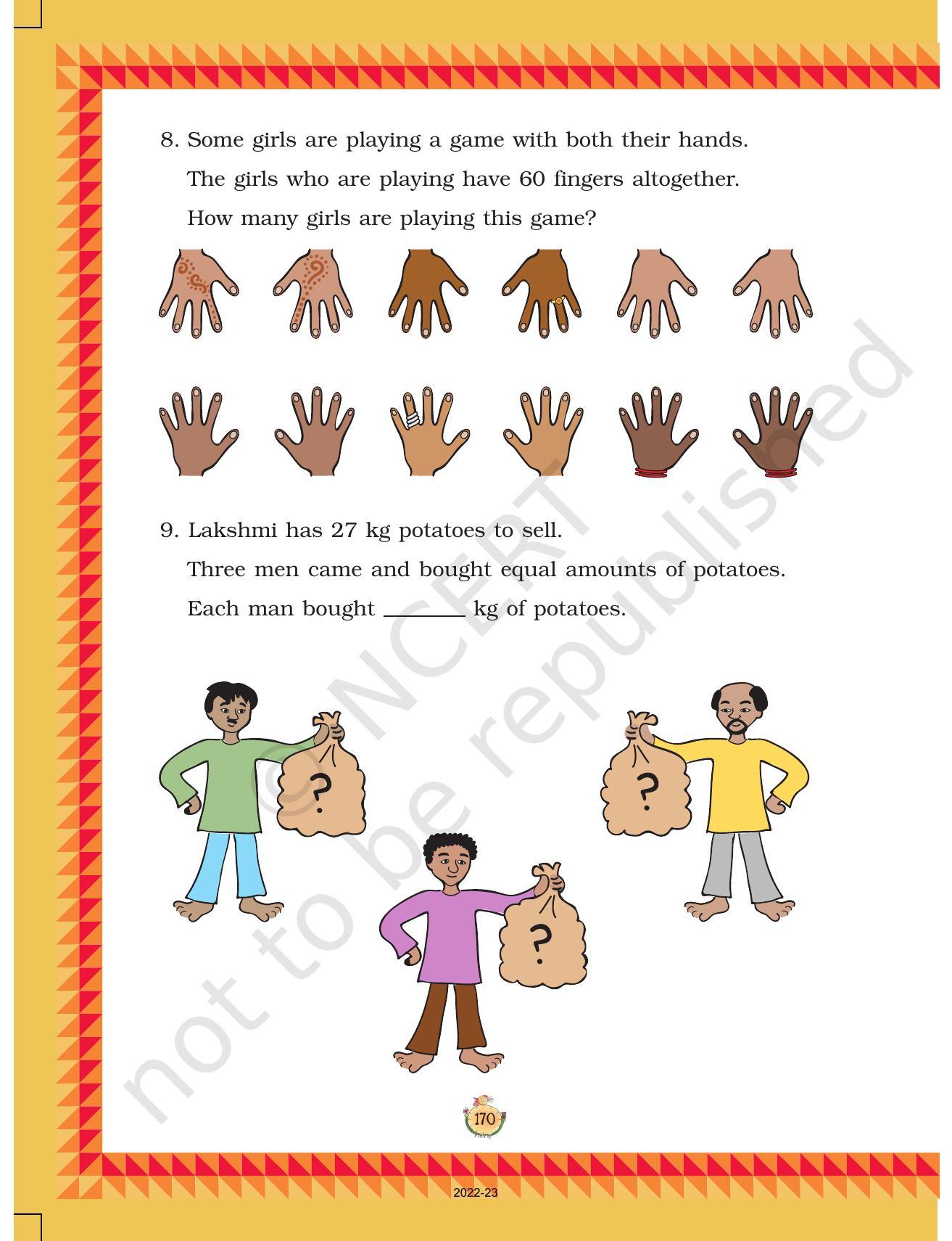 NCERT Book For Class 3 Maths Chapter 12-Can We Share? - IndCareer Schools