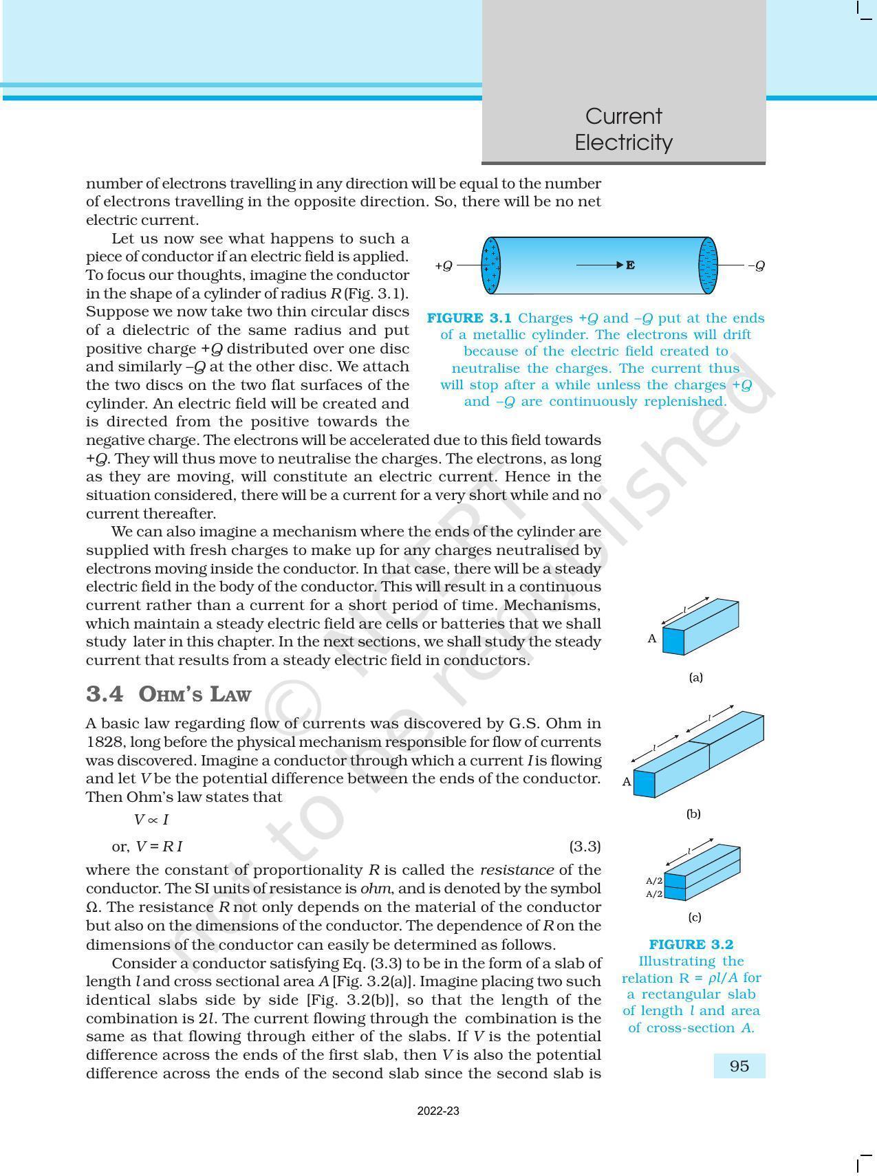 NCERT Book for Class 12 Physics Chapter 3 Current Electricity - Page 3