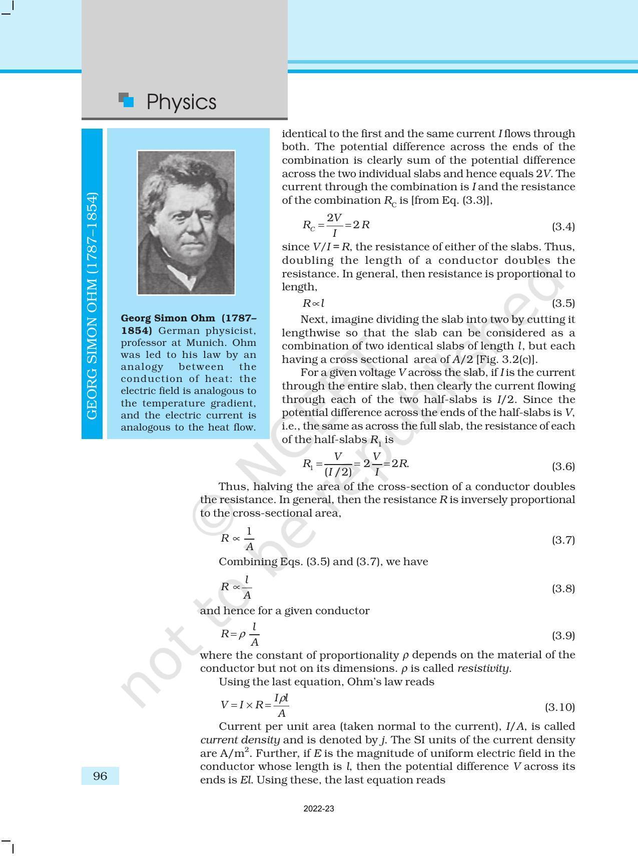 NCERT Book for Class 12 Physics Chapter 3 Current Electricity - Page 4