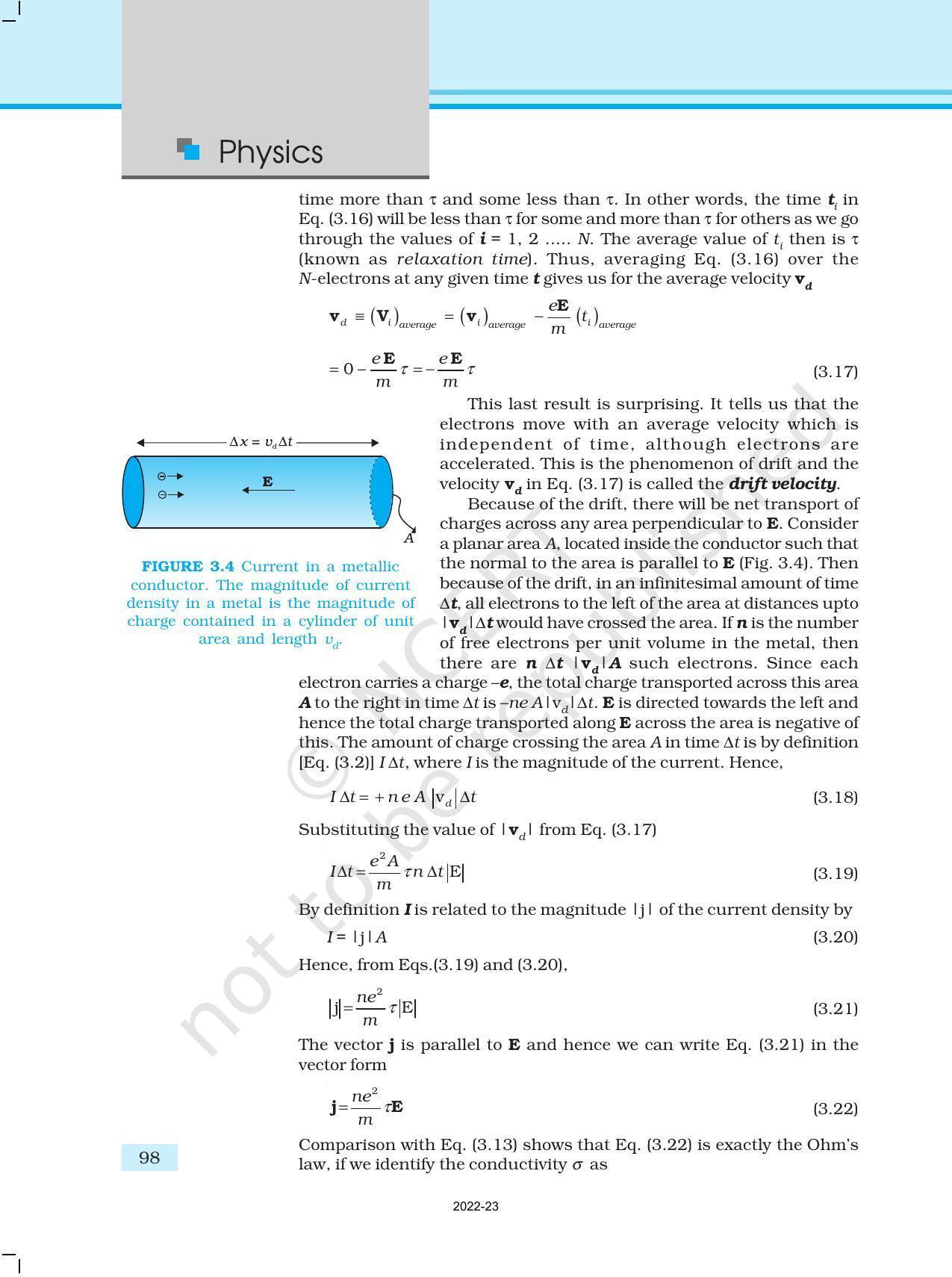 NCERT Book for Class 12 Physics Chapter 3 Current Electricity - Page 6