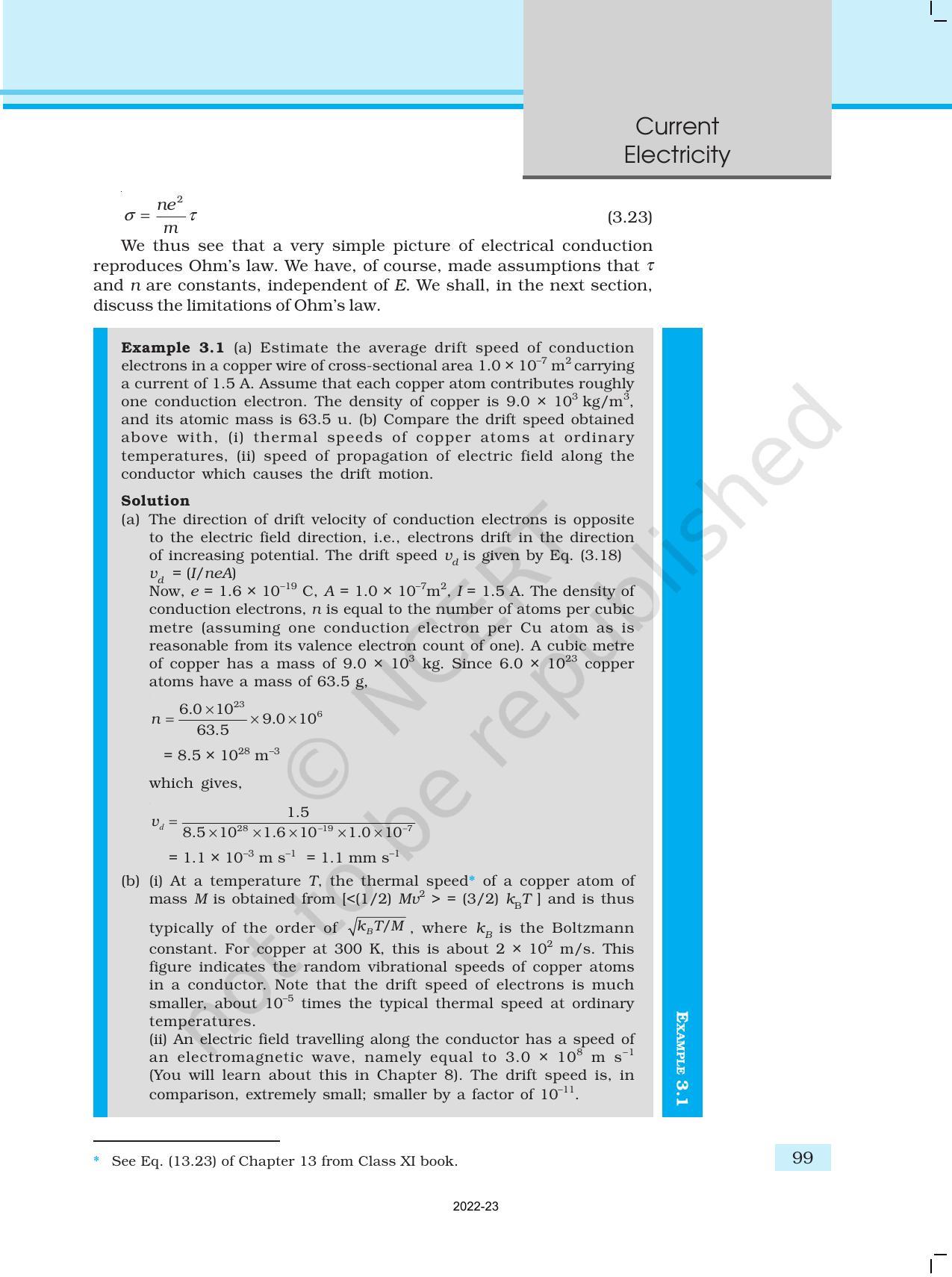 NCERT Book for Class 12 Physics Chapter 3 Current Electricity - Page 7