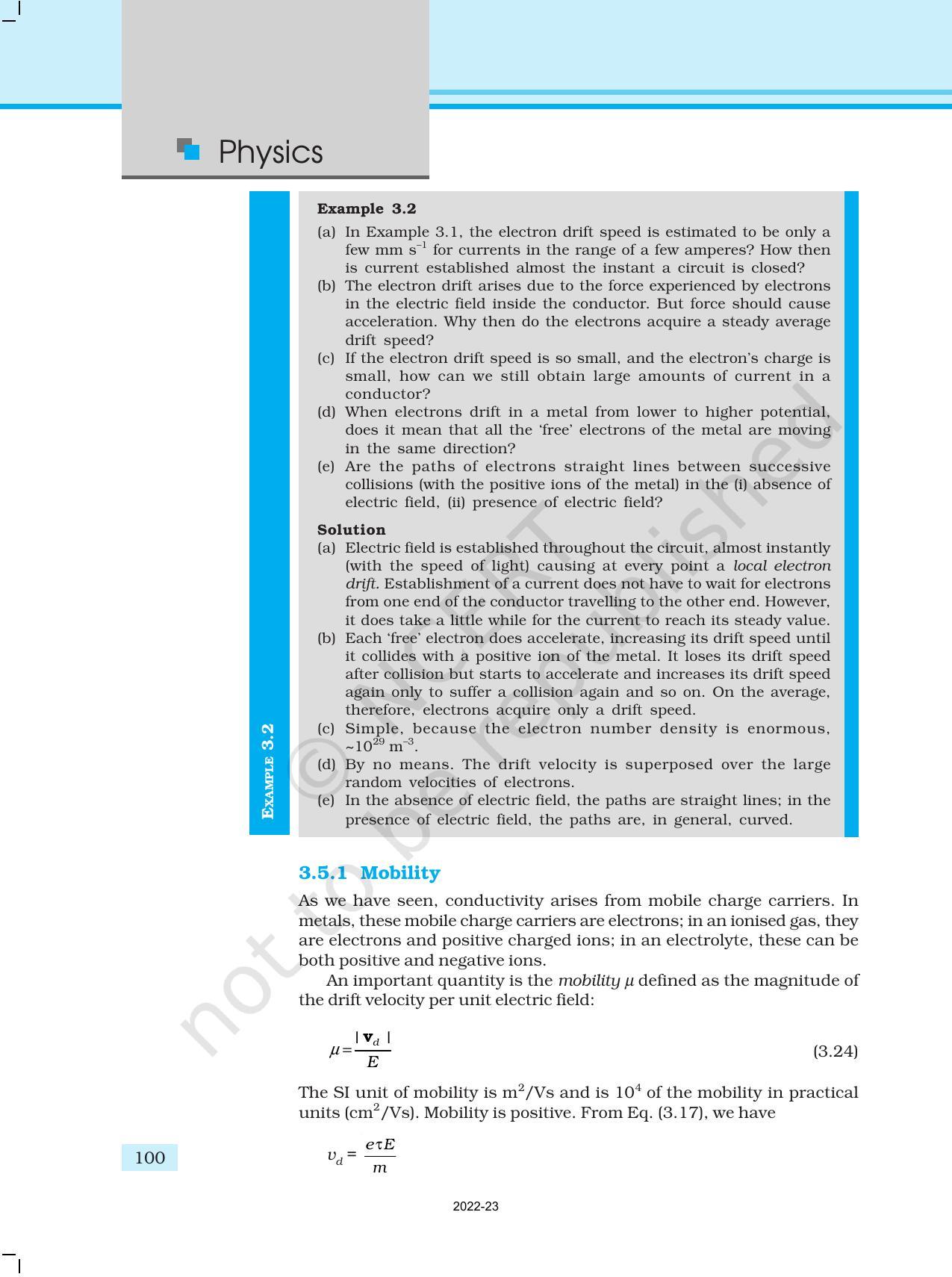 NCERT Book for Class 12 Physics Chapter 3 Current Electricity - Page 8