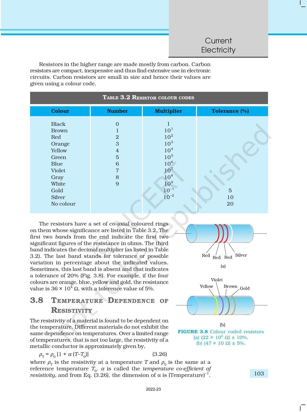 NCERT Book for Class 12 Physics Chapter 3 Current Electricity - Page 11