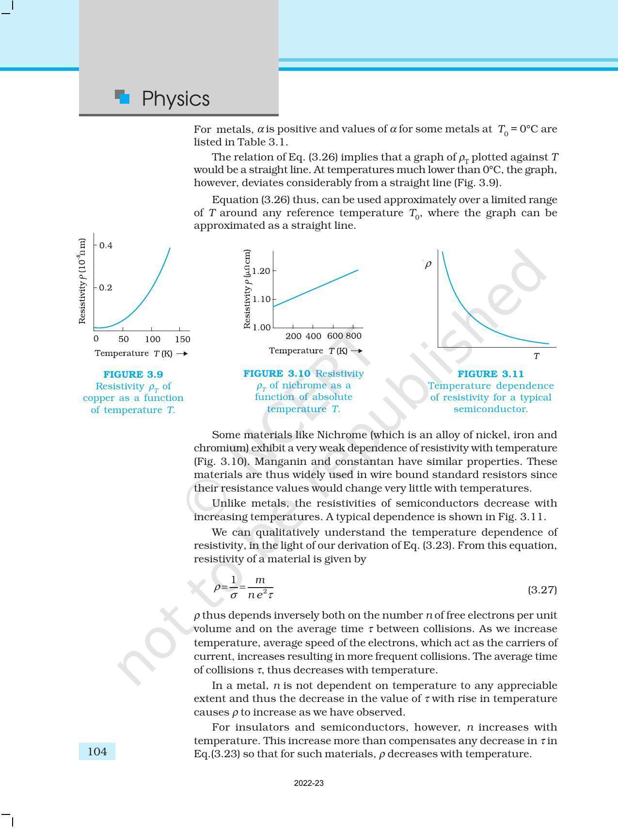 NCERT Book for Class 12 Physics Chapter 3 Current Electricity - Page 12