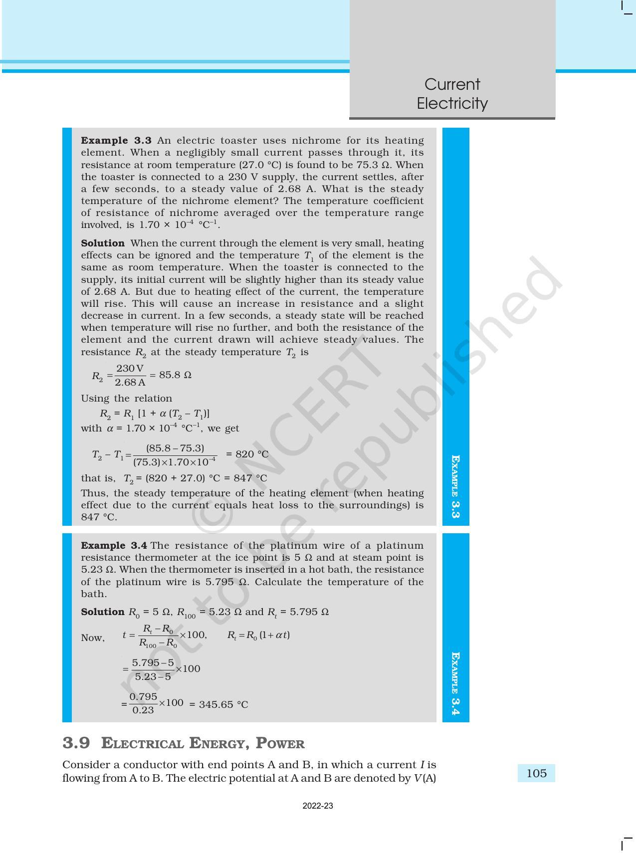 NCERT Book for Class 12 Physics Chapter 3 Current Electricity - Page 13