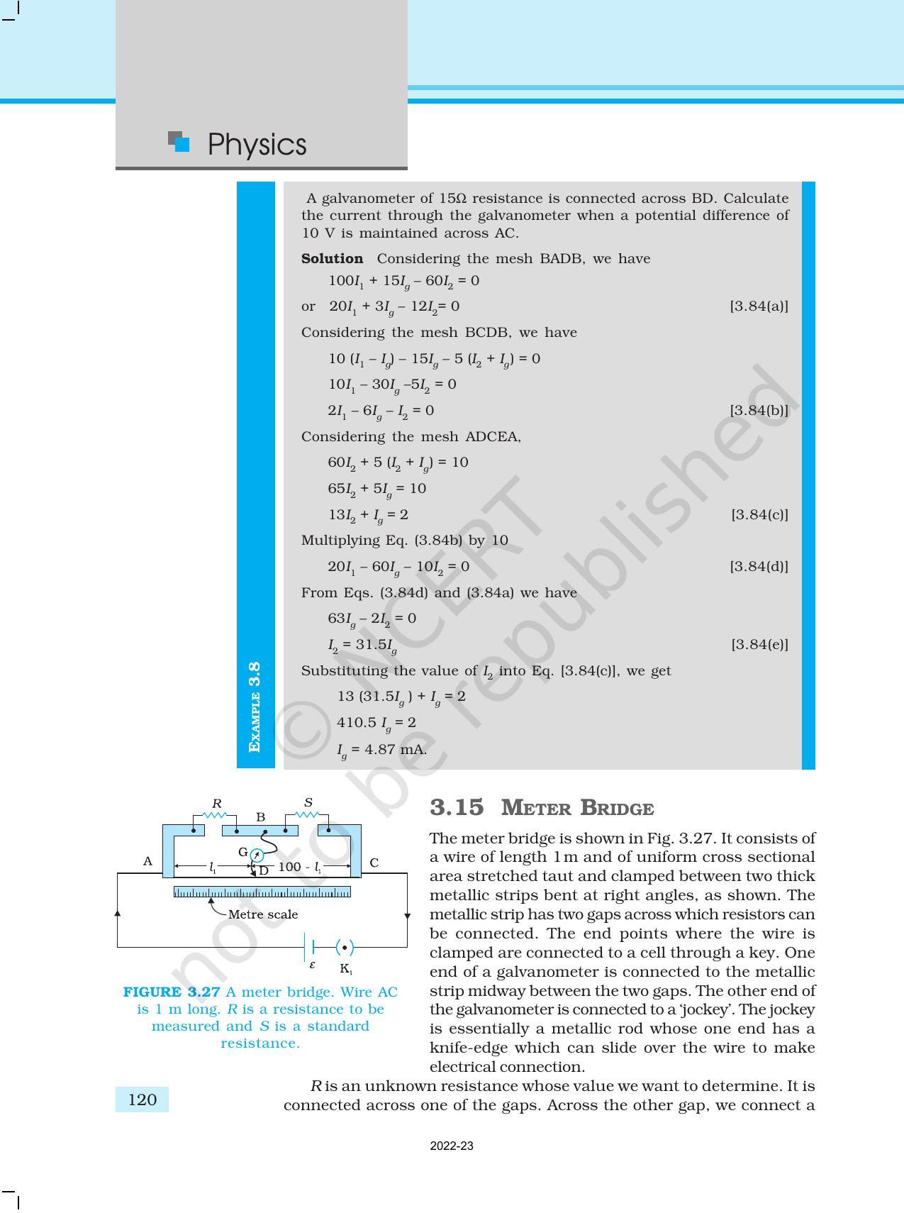 NCERT Book for Class 12 Physics Chapter 3 Current Electricity - Page 28