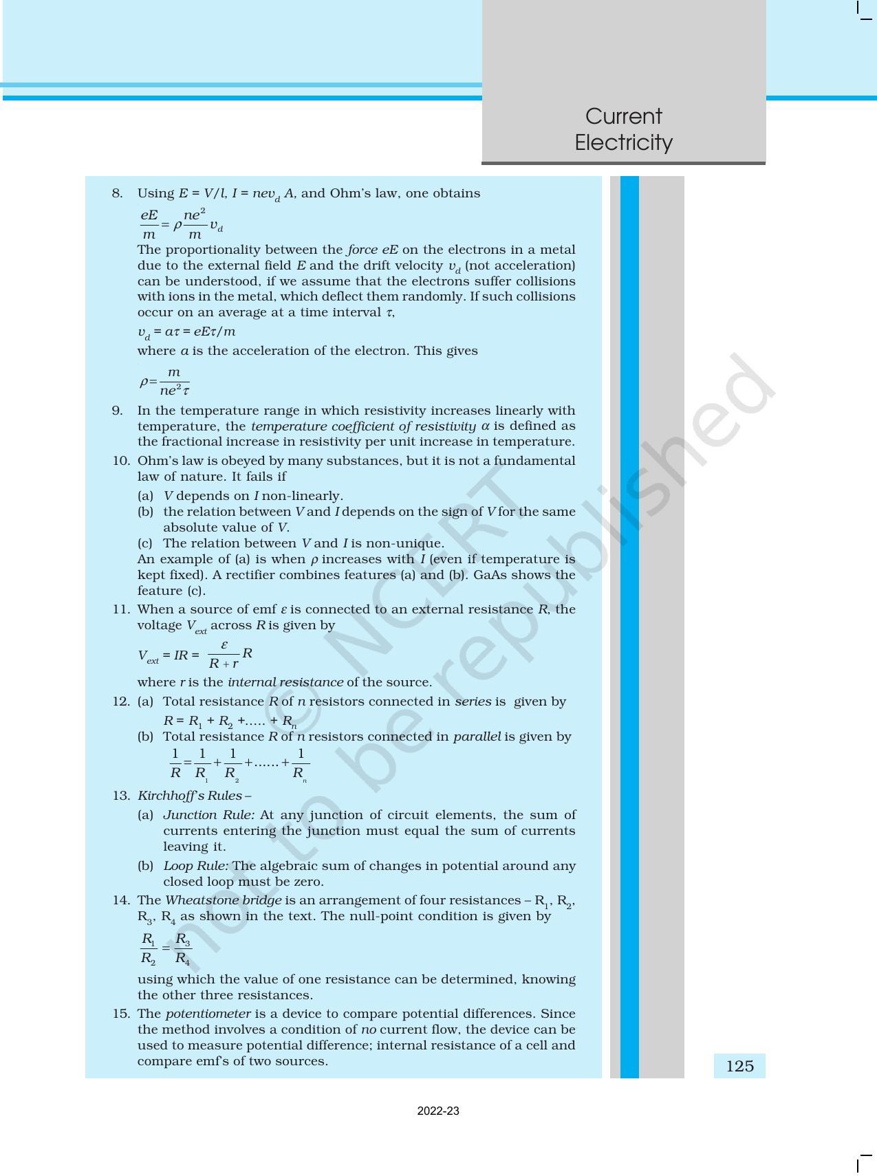 NCERT Book for Class 12 Physics Chapter 3 Current Electricity - Page 33