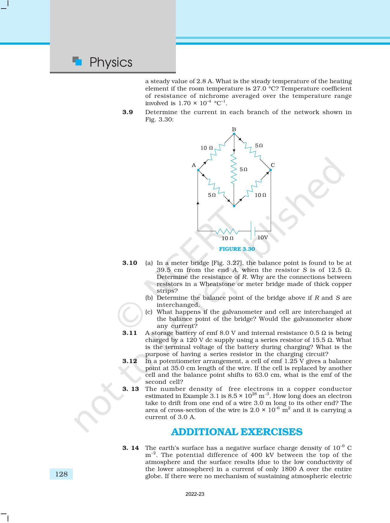 NCERT Book for Class 12 Physics Chapter 3 Current Electricity - Page 36