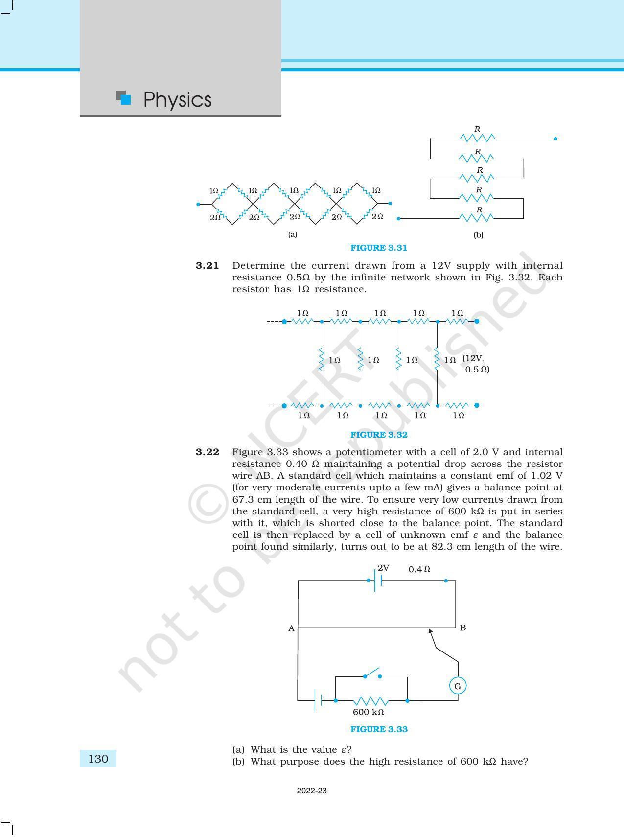 NCERT Book for Class 12 Physics Chapter 3 Current Electricity - Page 38