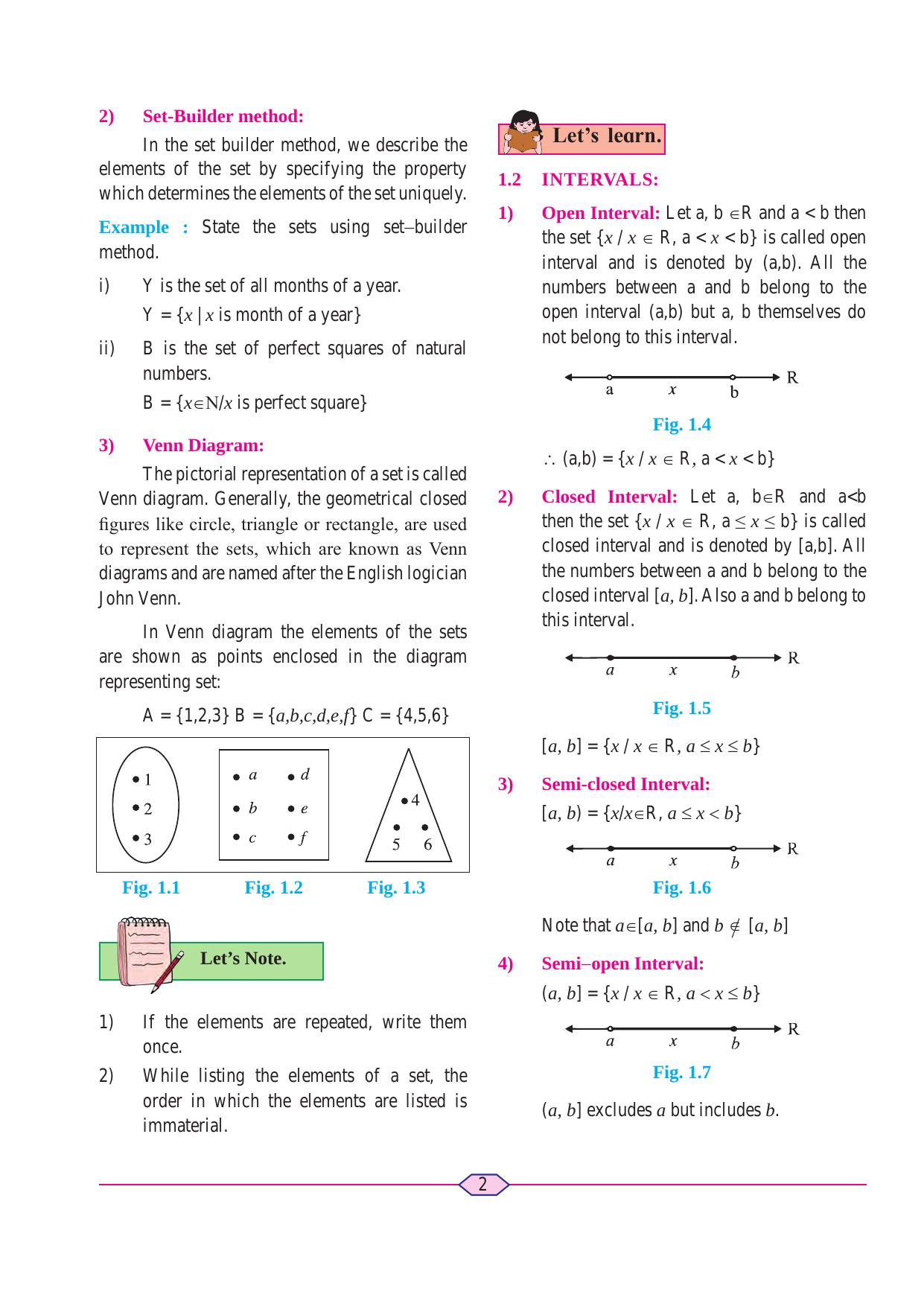 Maharashtra Board Class 11 Maths (Commerce) (Part 1) Textbook - Page 12