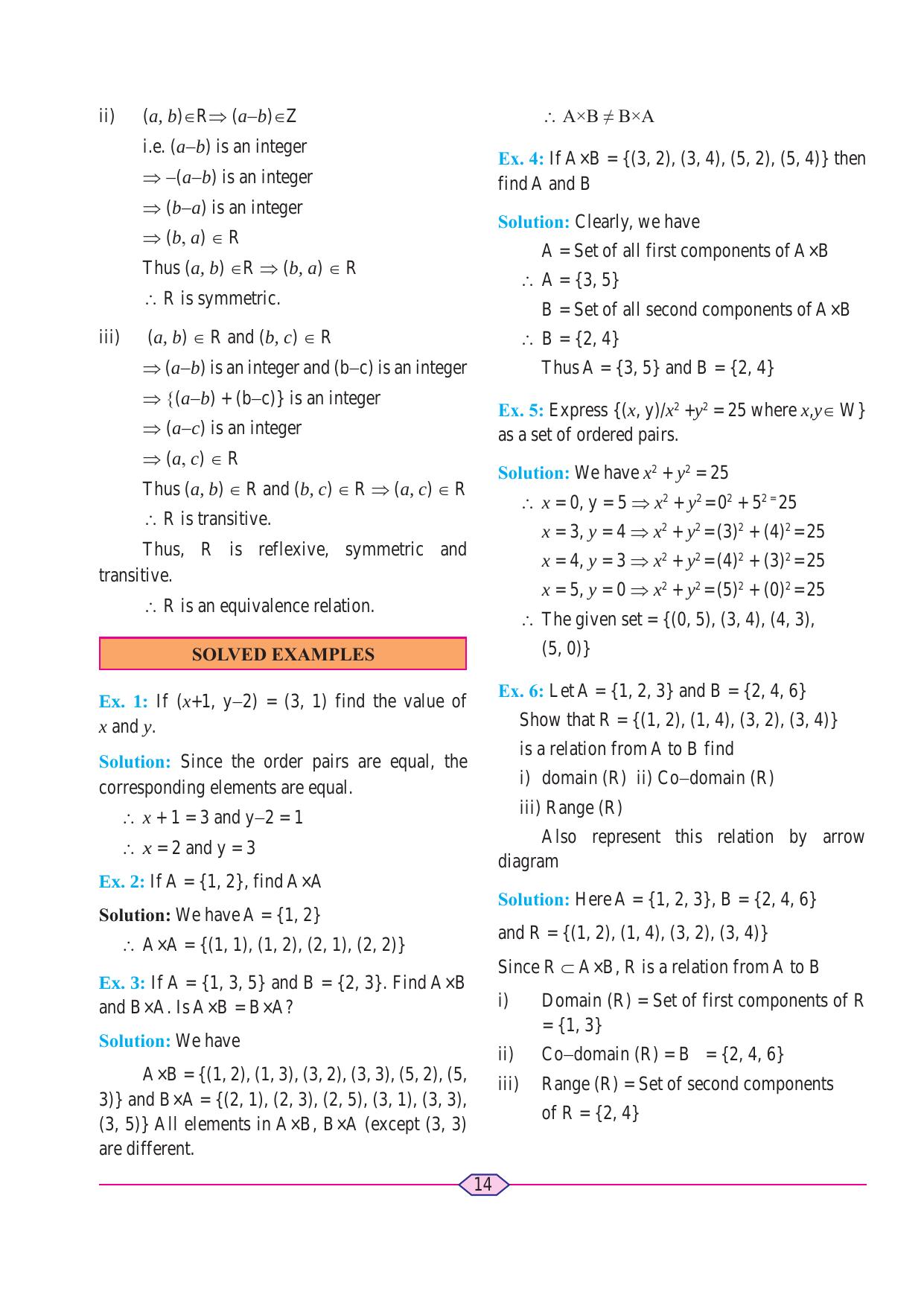 Maharashtra Board Class 11 Maths (Commerce) (Part 1) Textbook - Page 24
