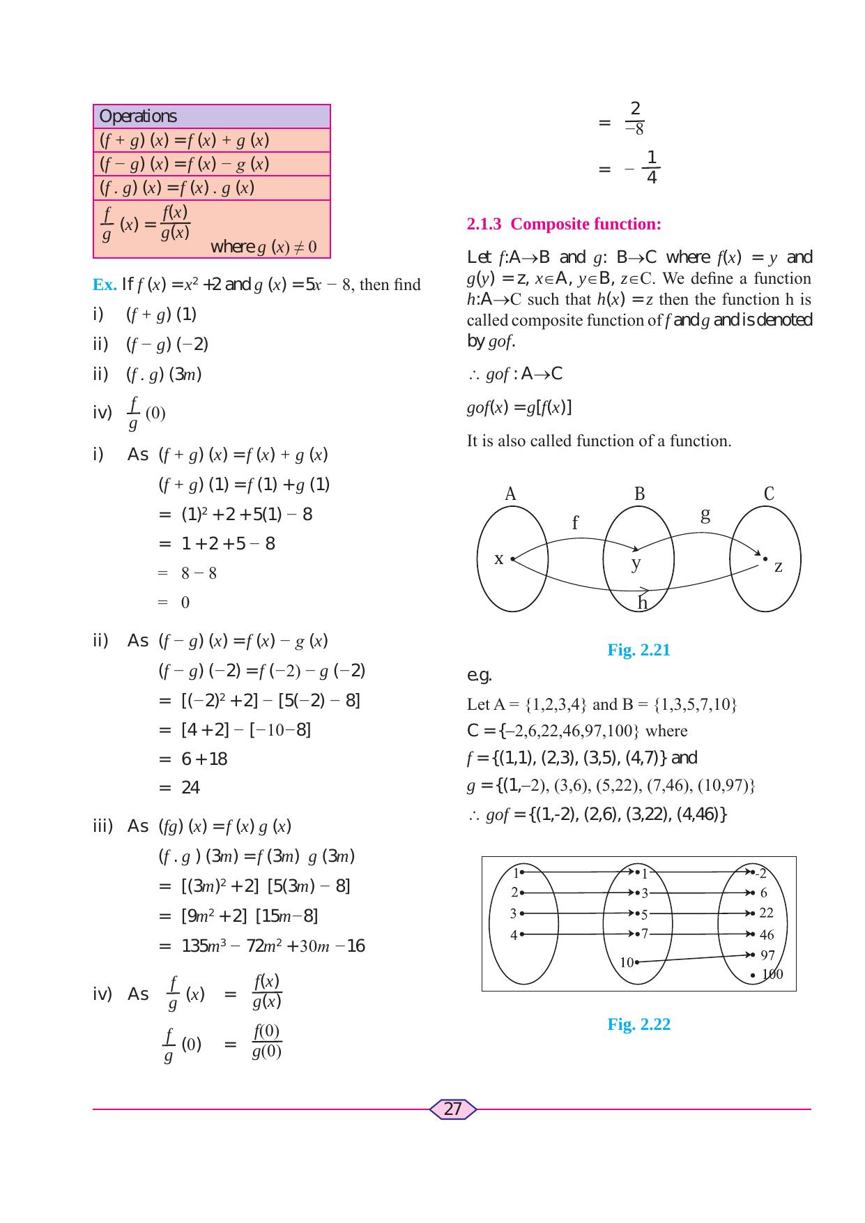 Maharashtra Board Class 11 Maths (Commerce) (Part 1) Textbook - Page 37
